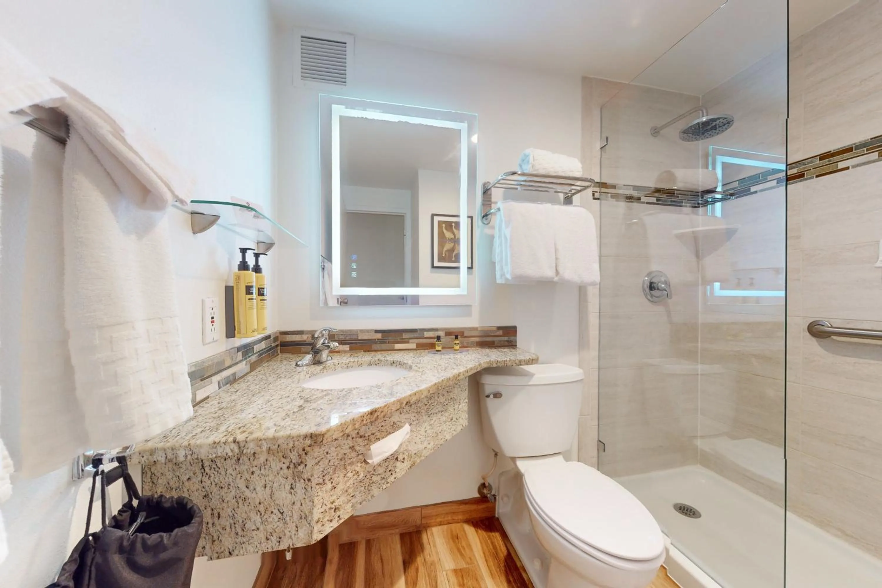 Shower in Best Western Plus Rio Grande Inn