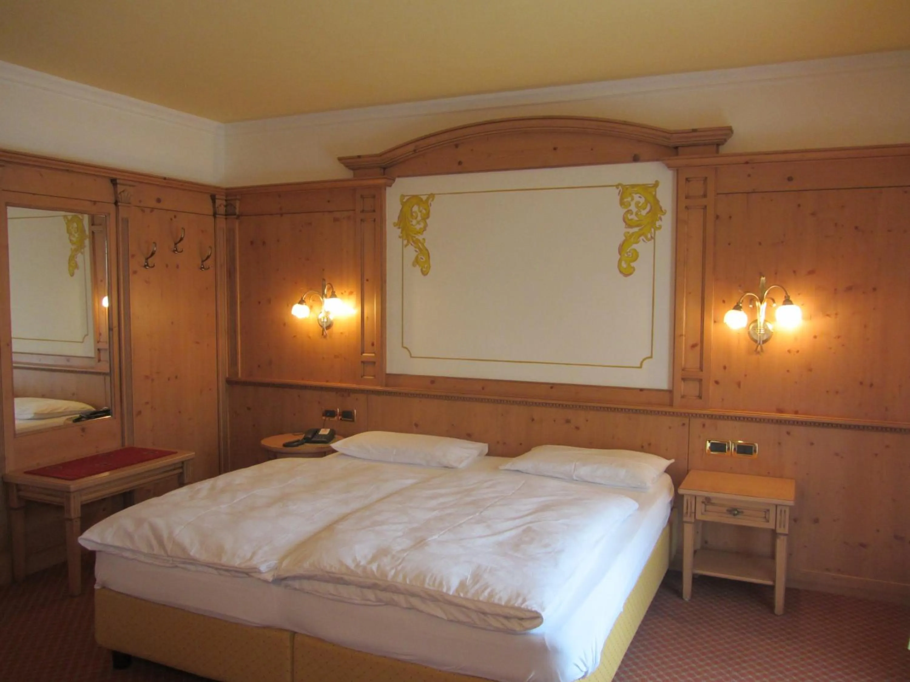 Bed in Park Hotel Aurora