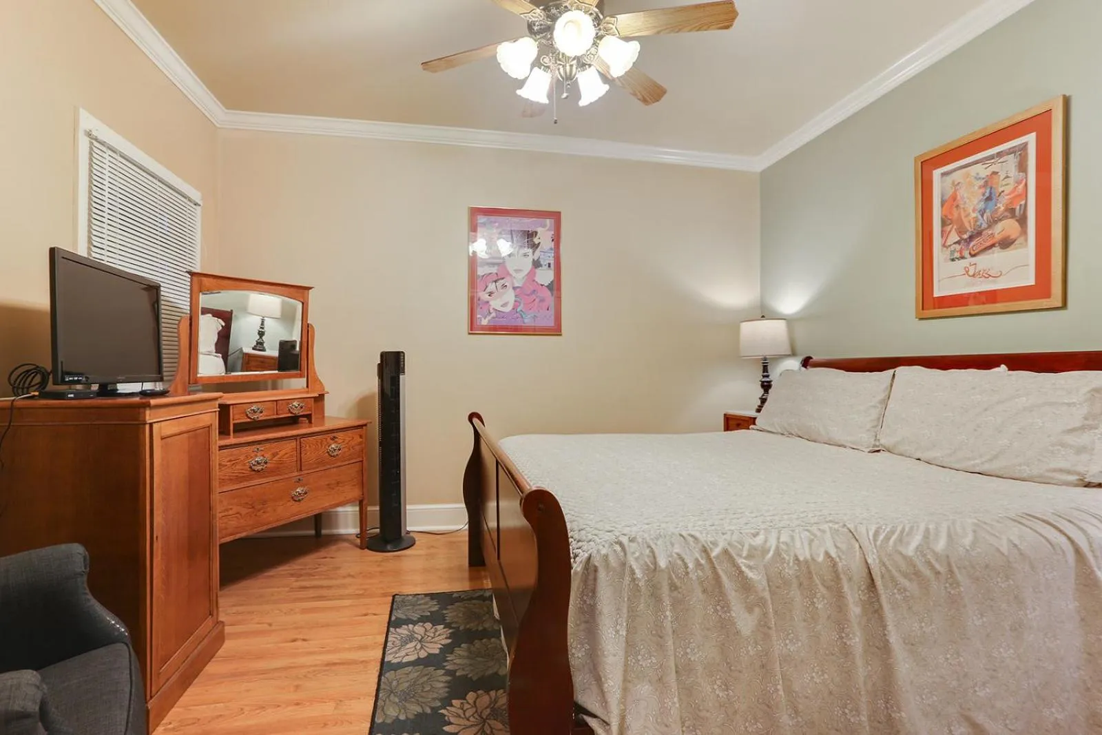 Bed in Grenoble House