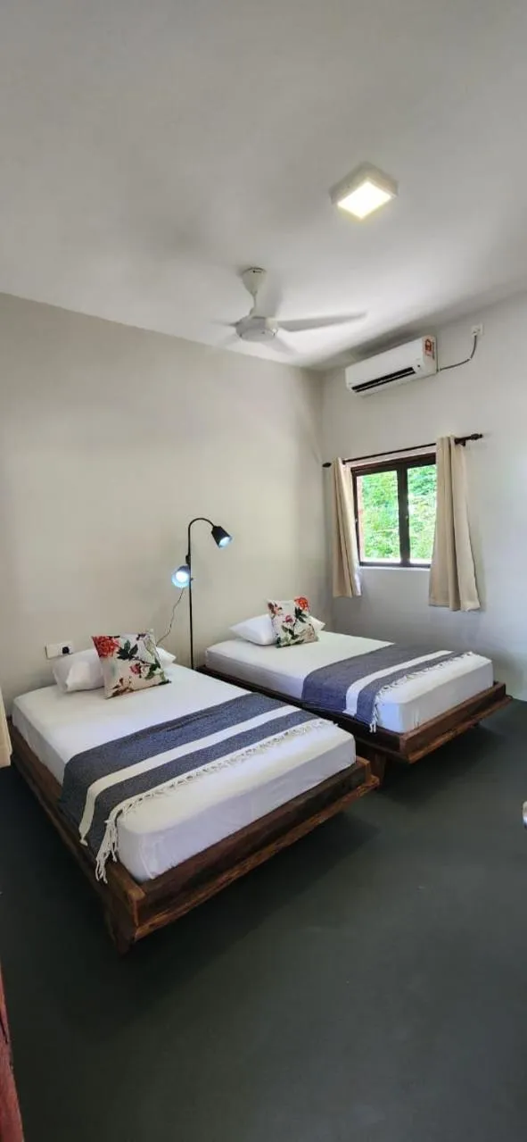 Bedroom, Bed in Bamboo Cottage Langkawi