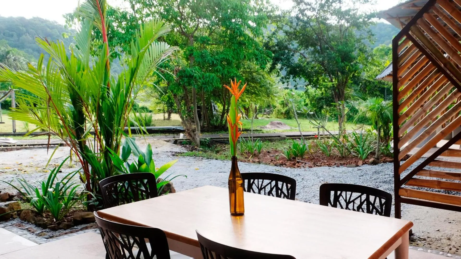 Patio in Bamboo Cottage Langkawi