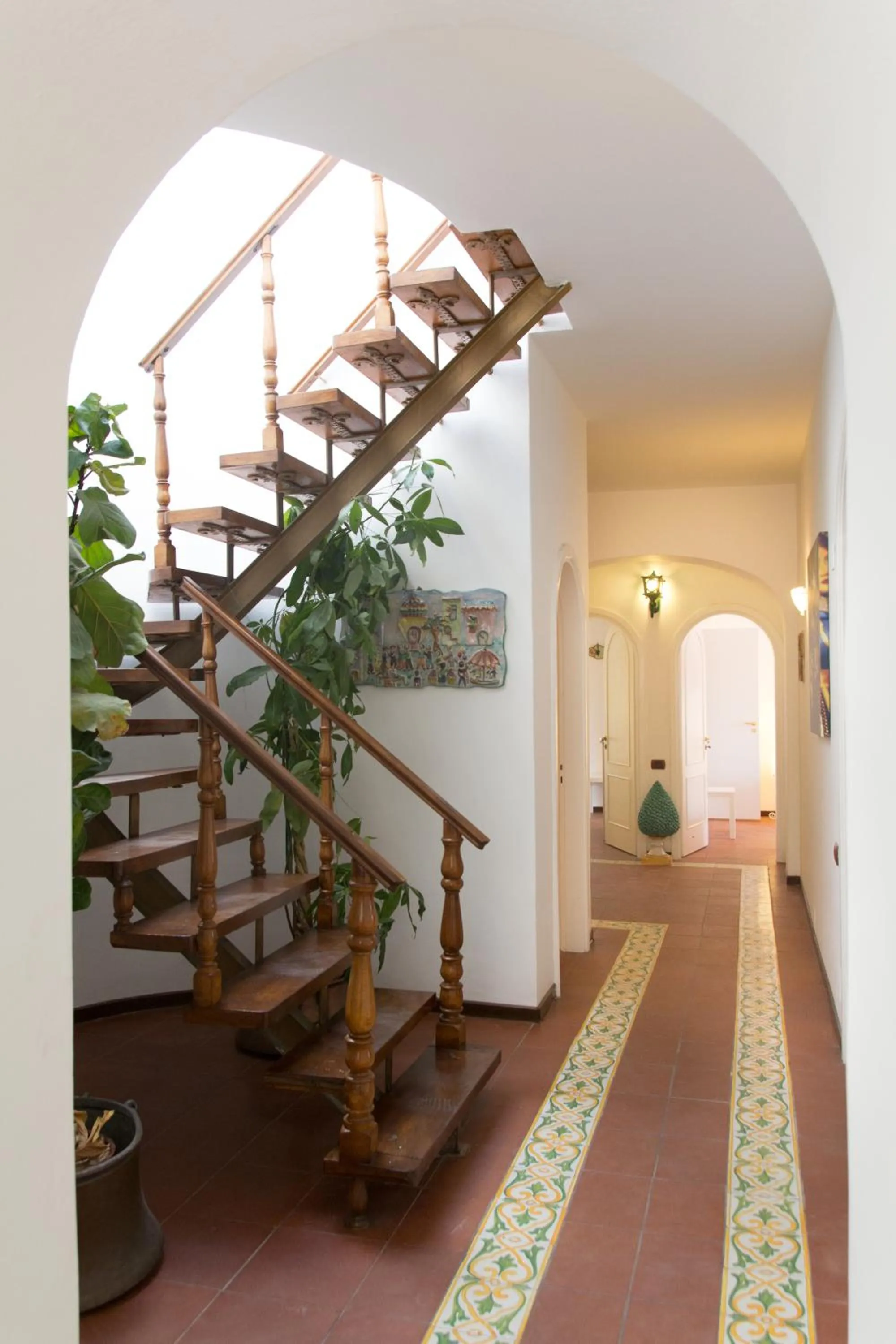 Lobby or reception in B&B Villa Accademia