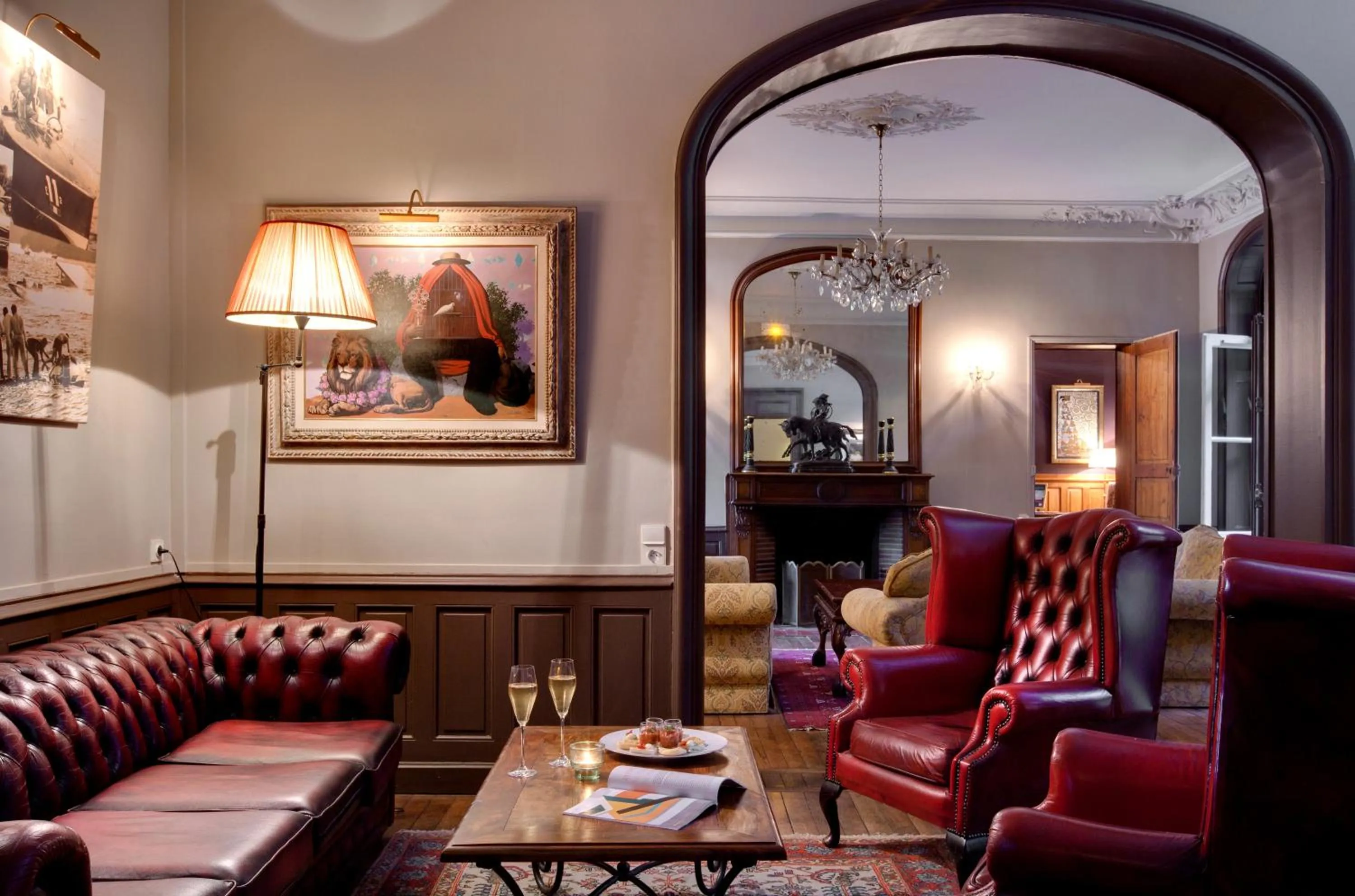 Living room in Le Pavillon De Gouffern