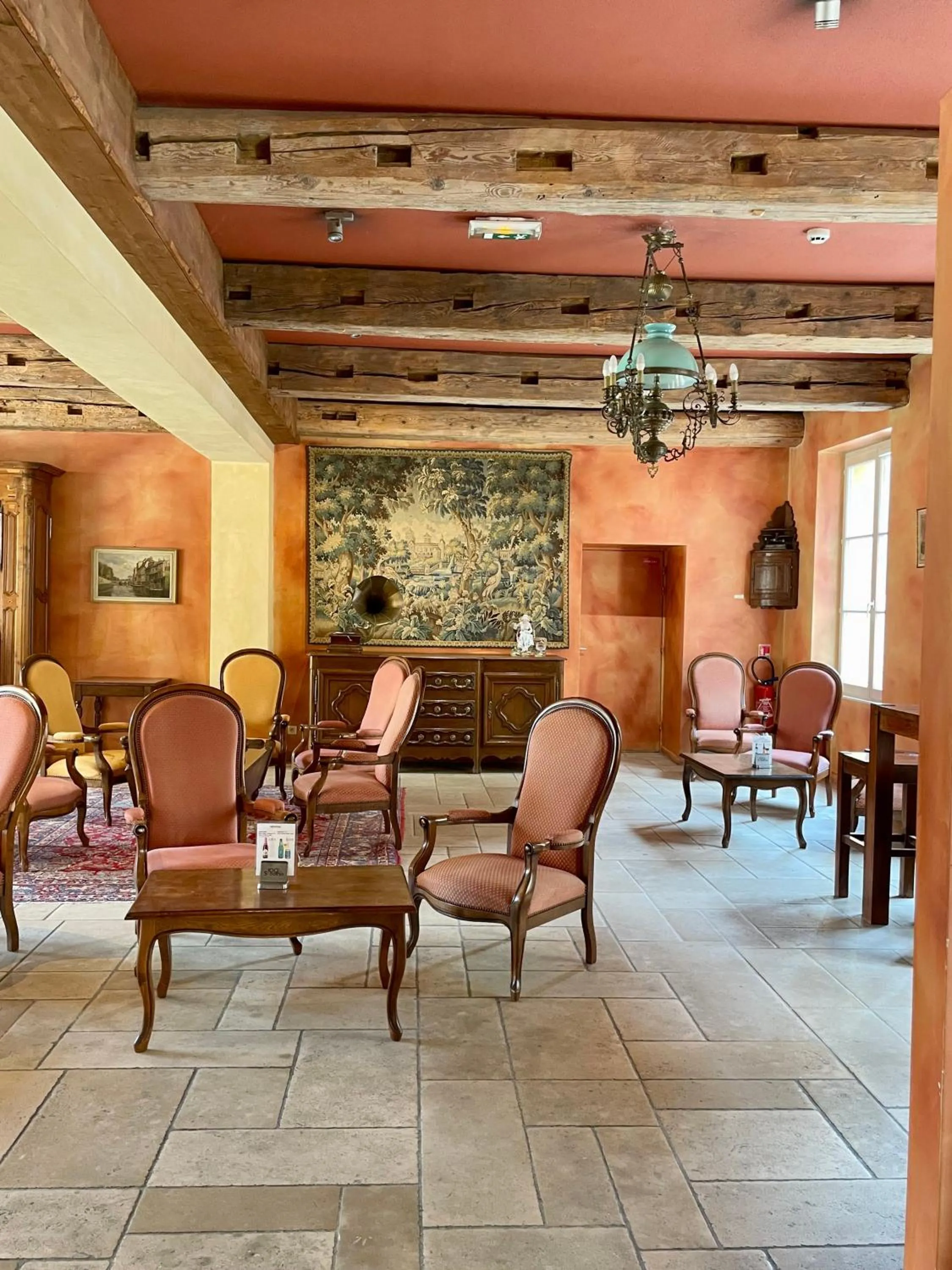 Living room in Hôtel Du Théâtre Centre Historique - Parking Souterrain Public Gratuit