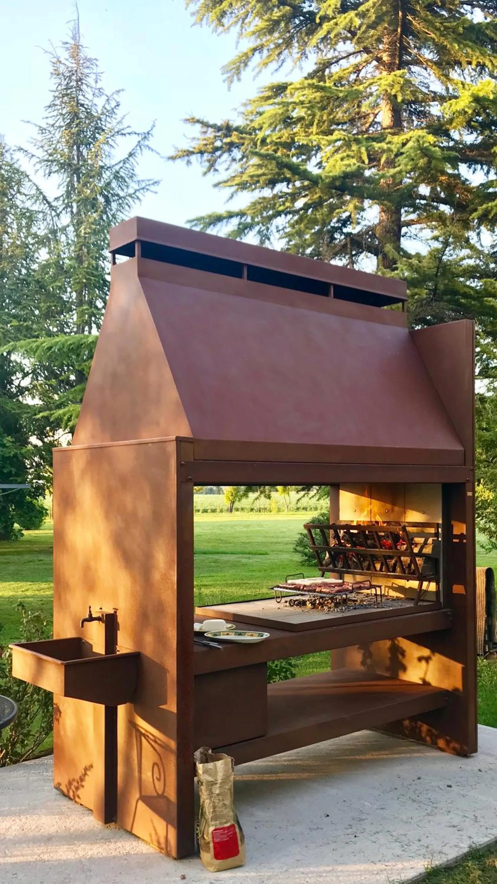 BBQ facilities in Al Vecchio Fienile