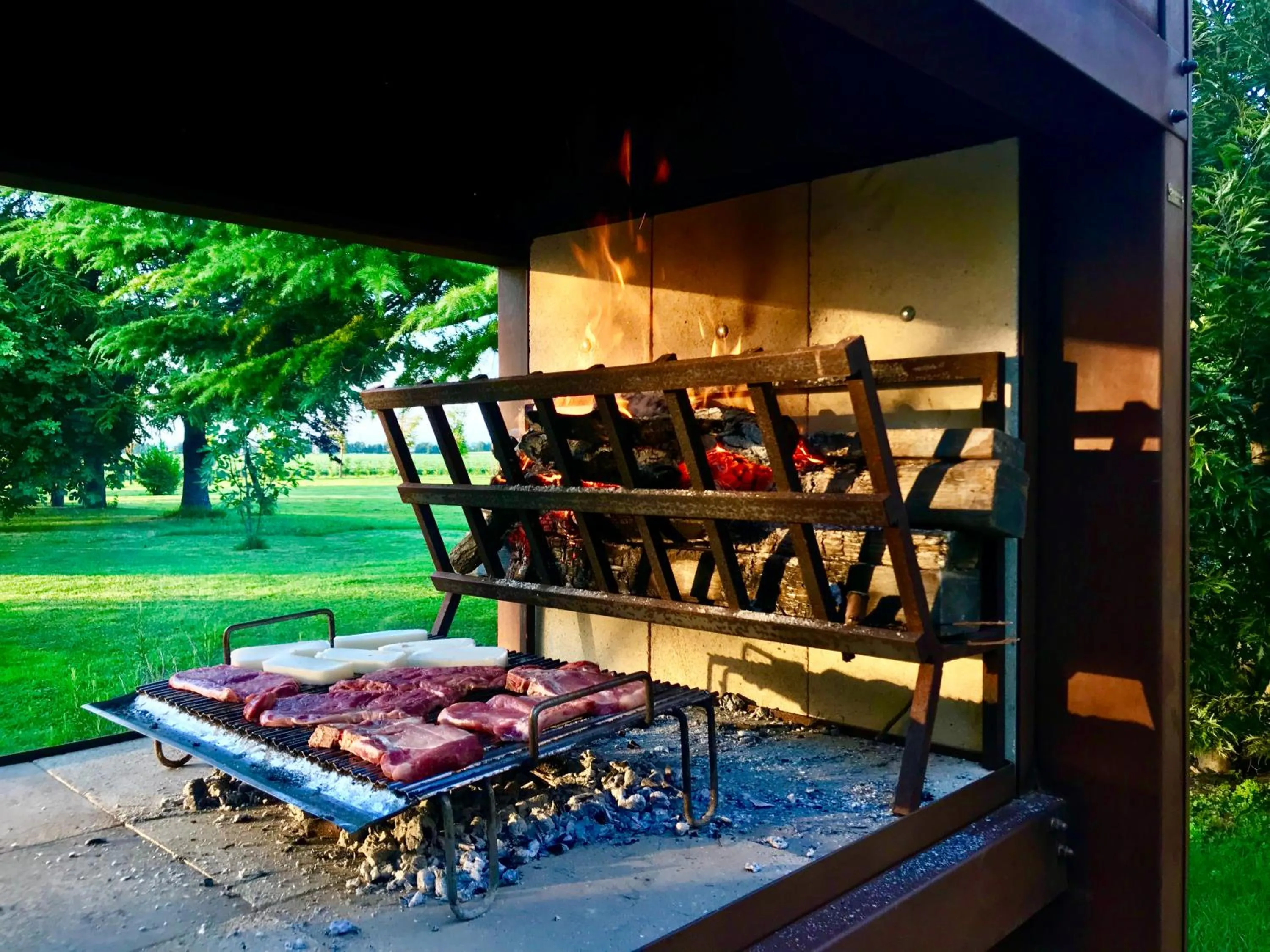 BBQ facilities in Al Vecchio Fienile