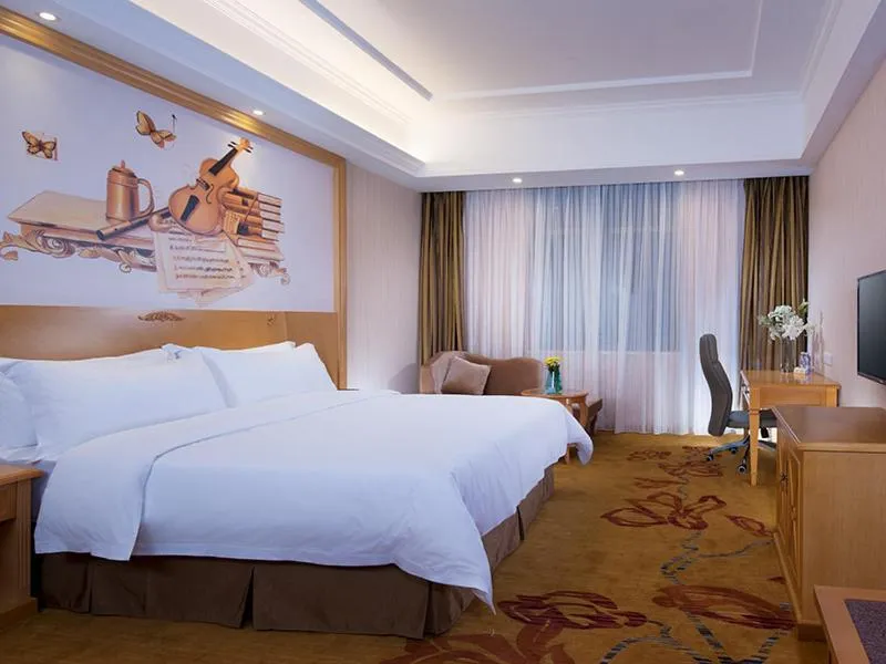 Bed in Vienna Hotel Guangzhou Conghua Jiangpu East Huanshi Road