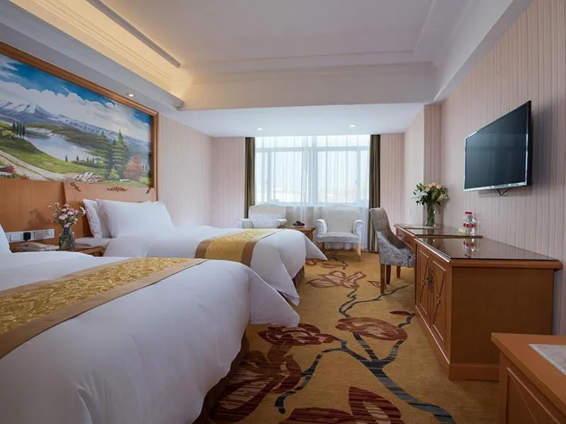 Bed in Vienna Hotel (Shengzhou Bada Hotel)