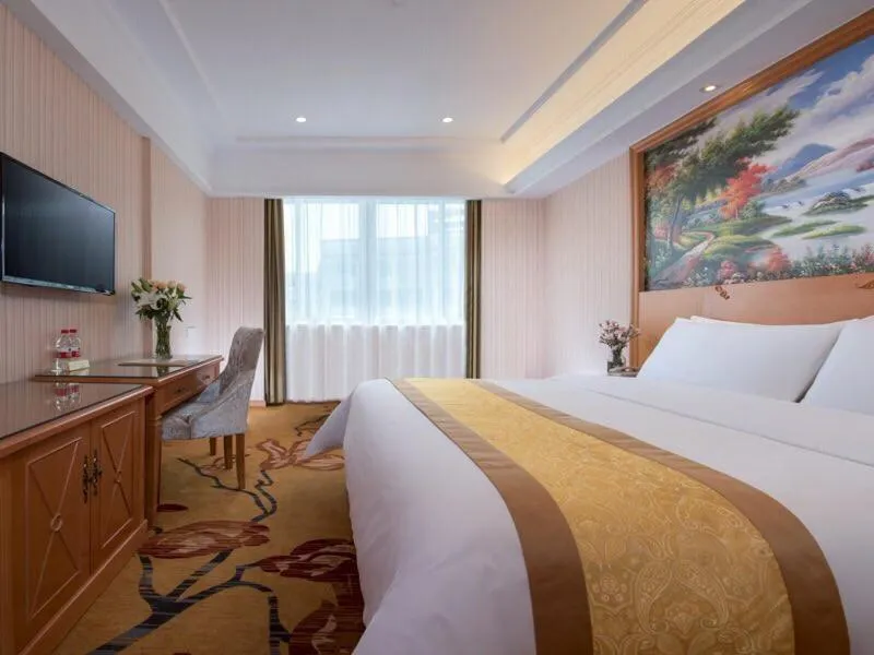 Bed in Vienna Hotel (Shengzhou Bada Hotel)