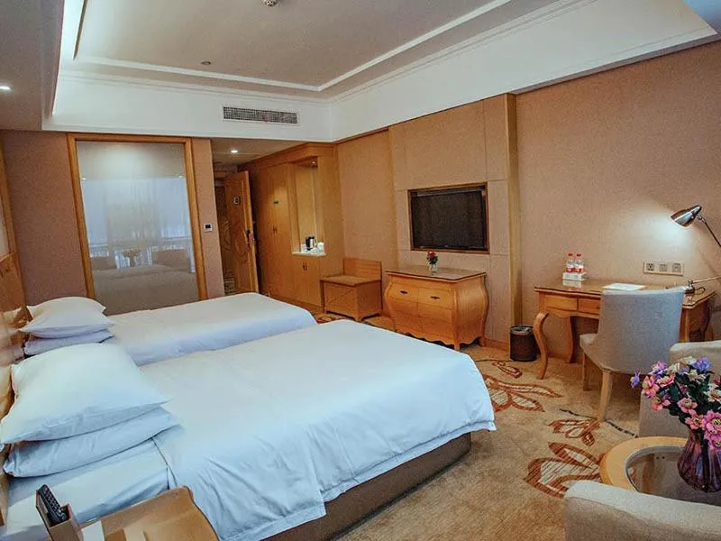 Bed in Vienna Hotel(Jiujiang Xiushui Bus Station)