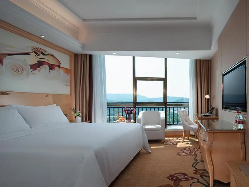 Bed in Vienna Hotel(Jiujiang Xiushui Bus Station)