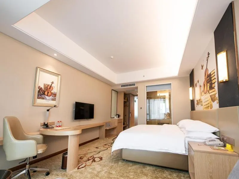 Bed in Vienna International Hotel (Changsha Ningxiang South Bus Station)