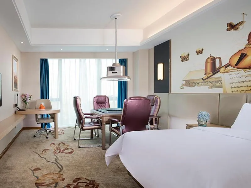 Bed in Vienna International Hotel (Changsha Ningxiang South Bus Station)