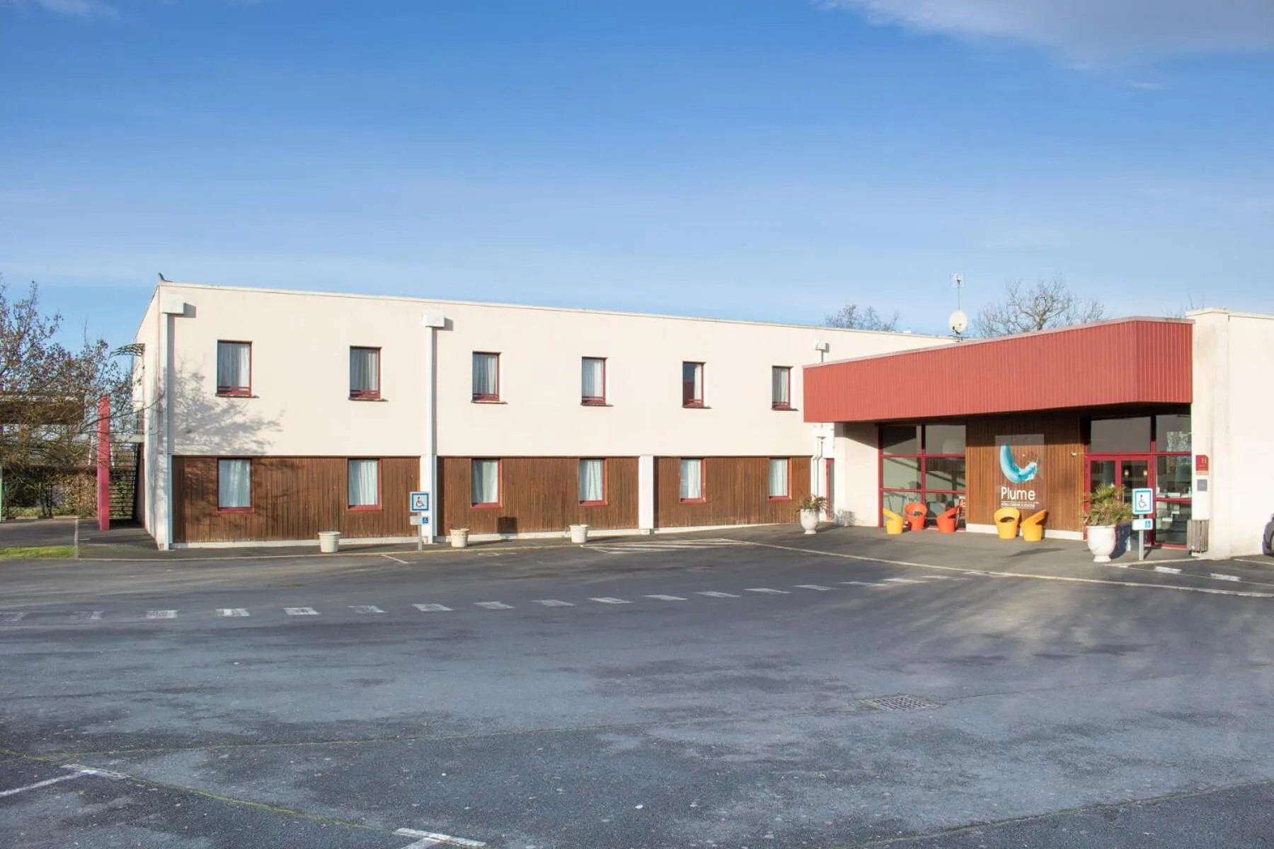 Property building in Brit Hotel Bressuire