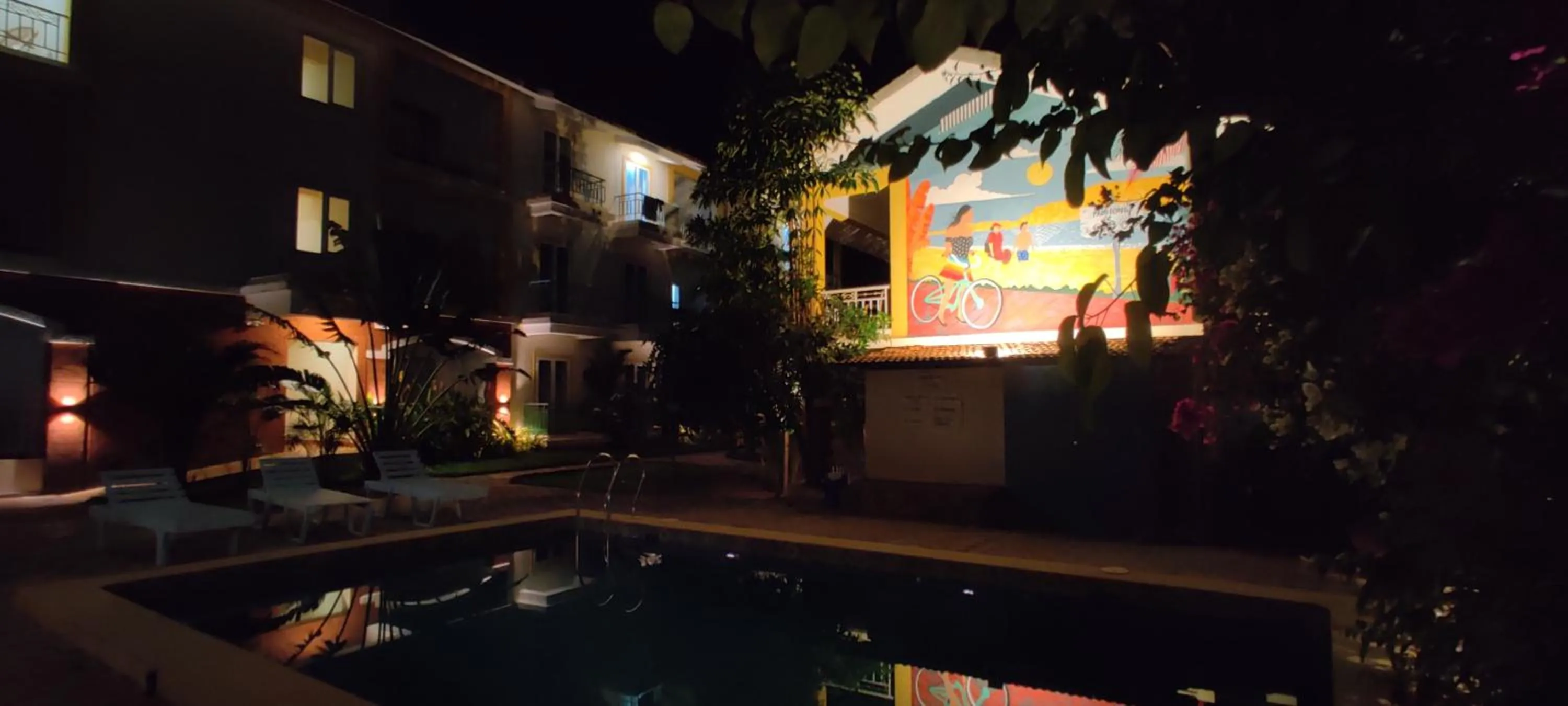 Swimming pool in Passions de Goa