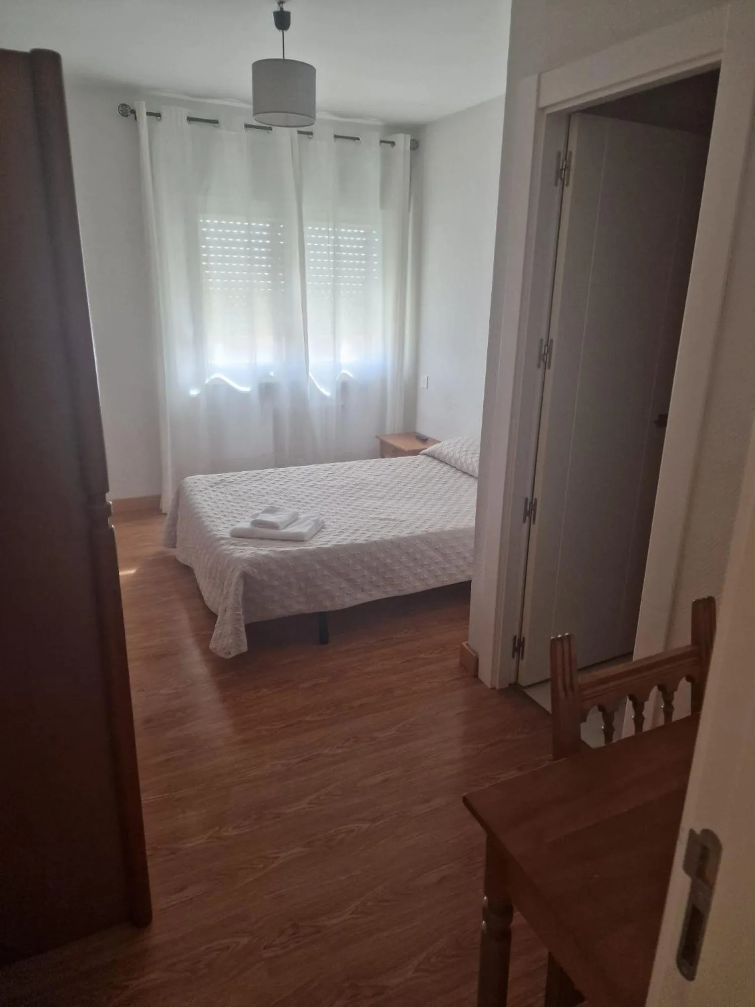 Bathroom, Bed in HOSTAL ALTO PÁRAMO