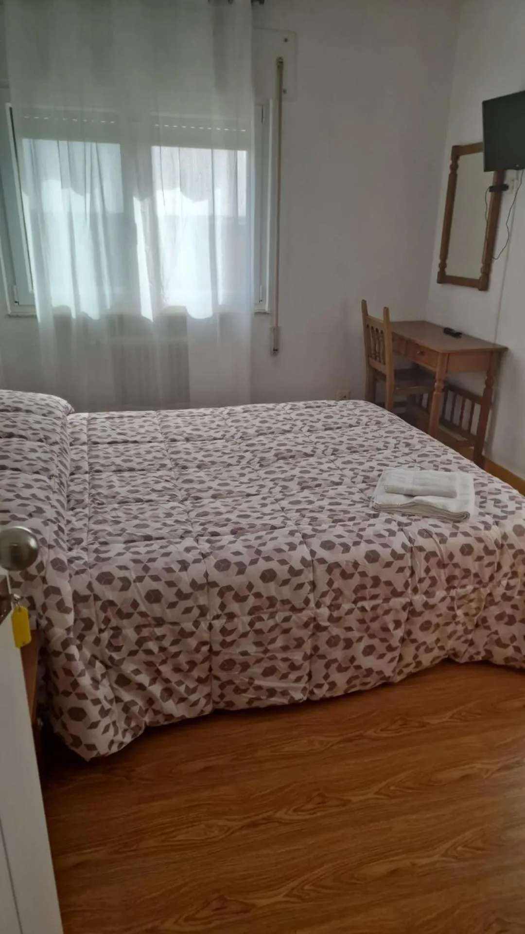 Bathroom, Bed in HOSTAL ALTO PÁRAMO