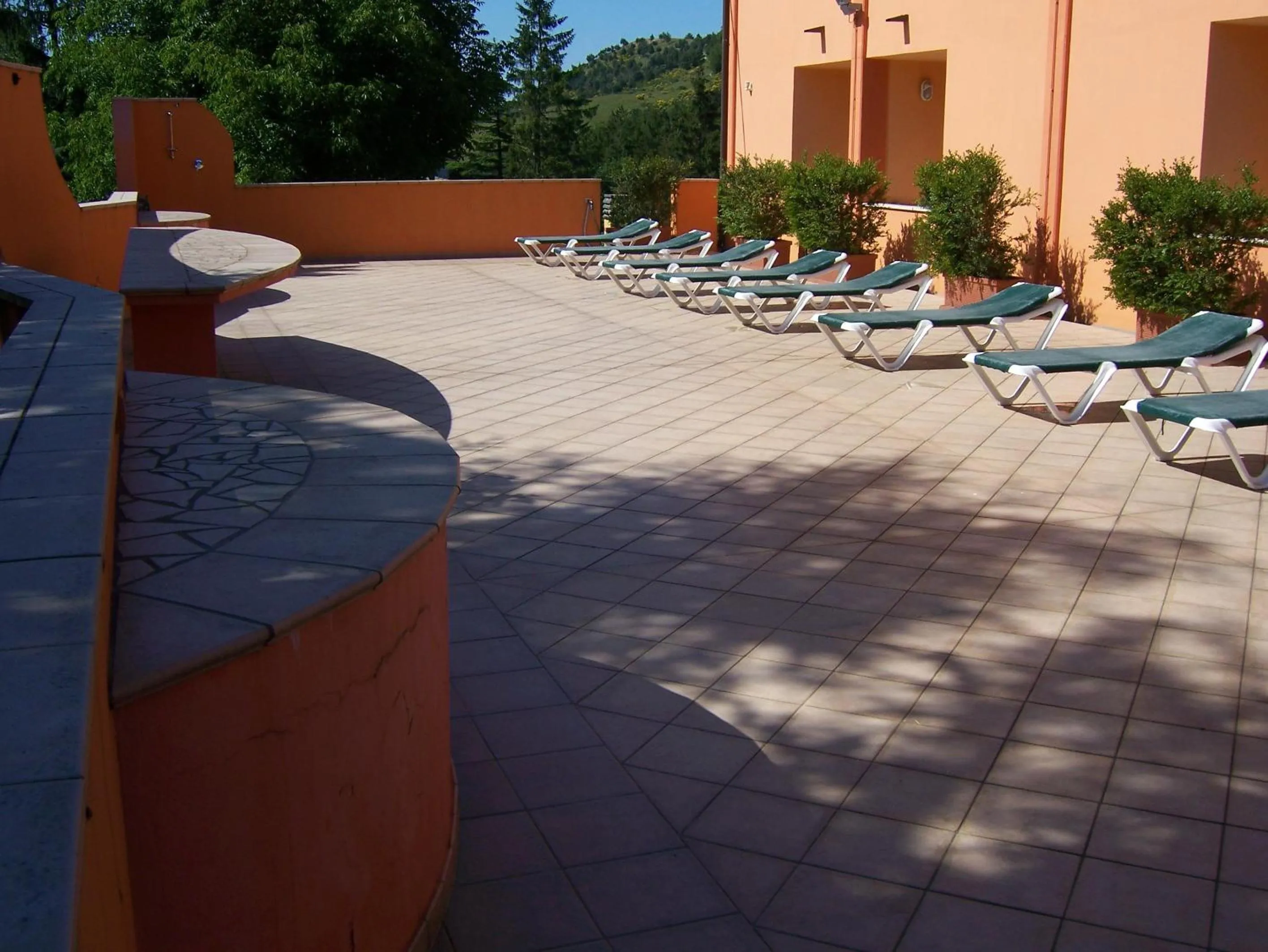 Balcony/Terrace in Hotel Ristorante Montenerone Il Poeta