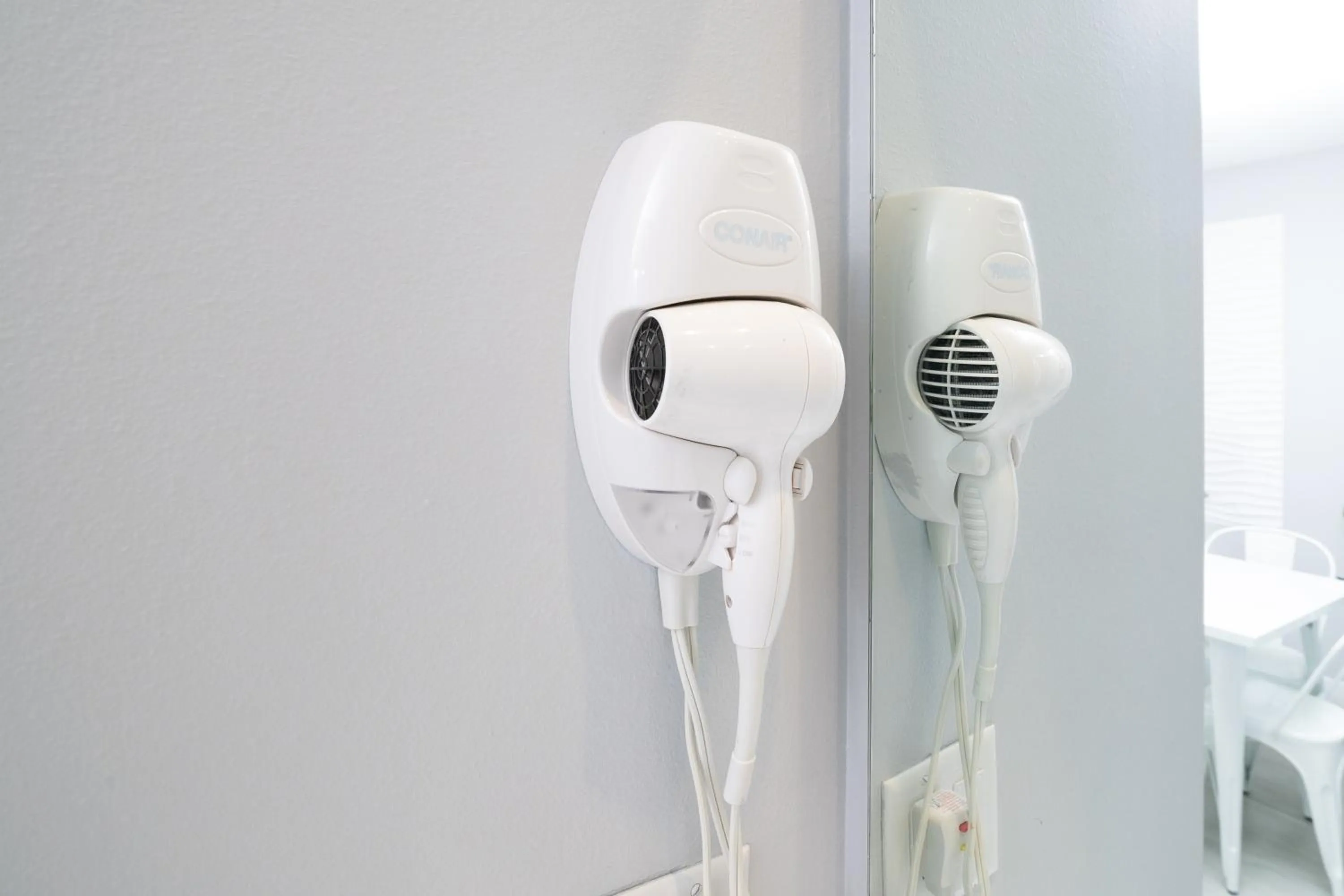 hair dryier in Hotel Room Near Disney 4 People