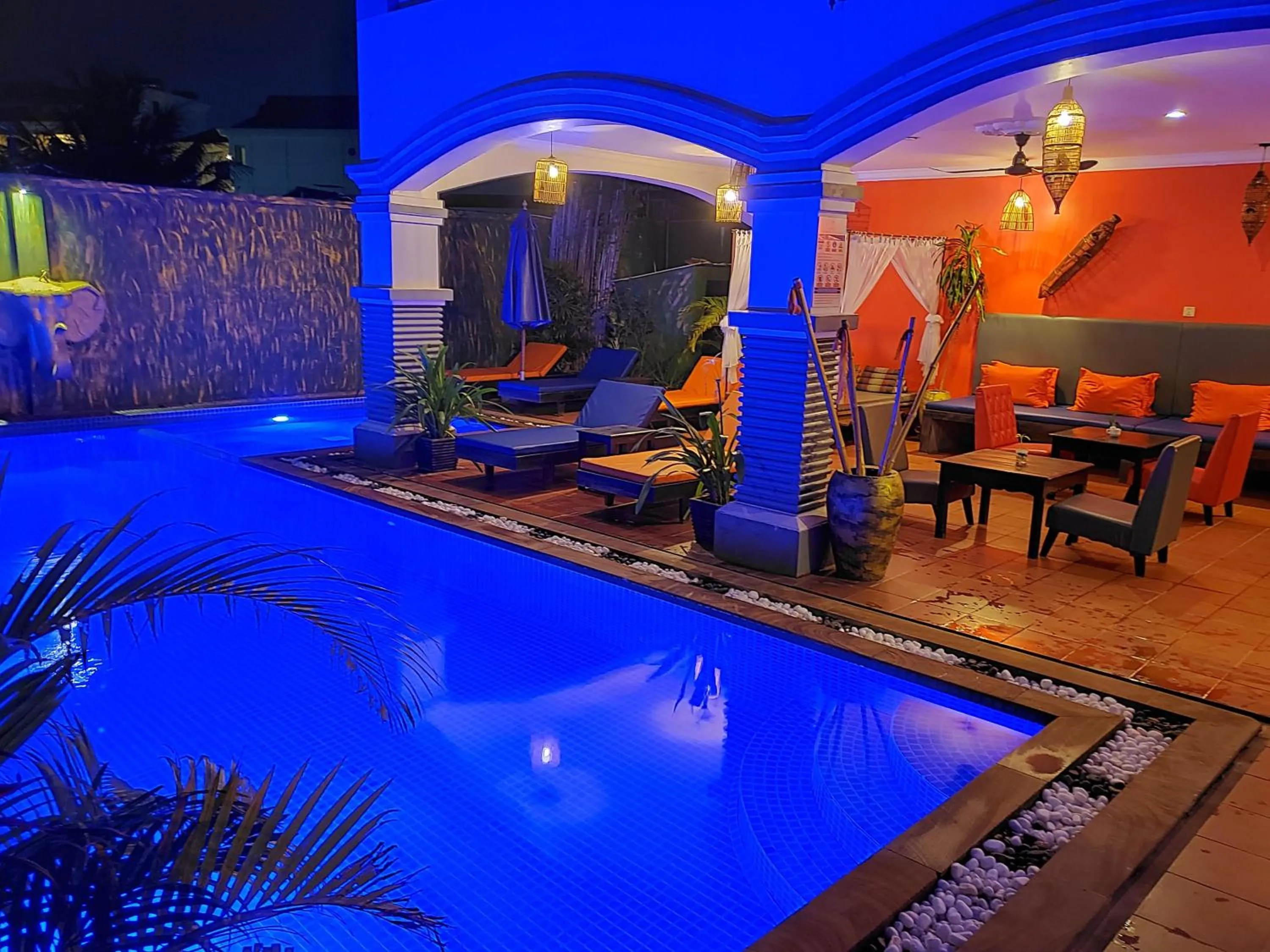 Swimming pool in Parent Heritage Angkor Villa