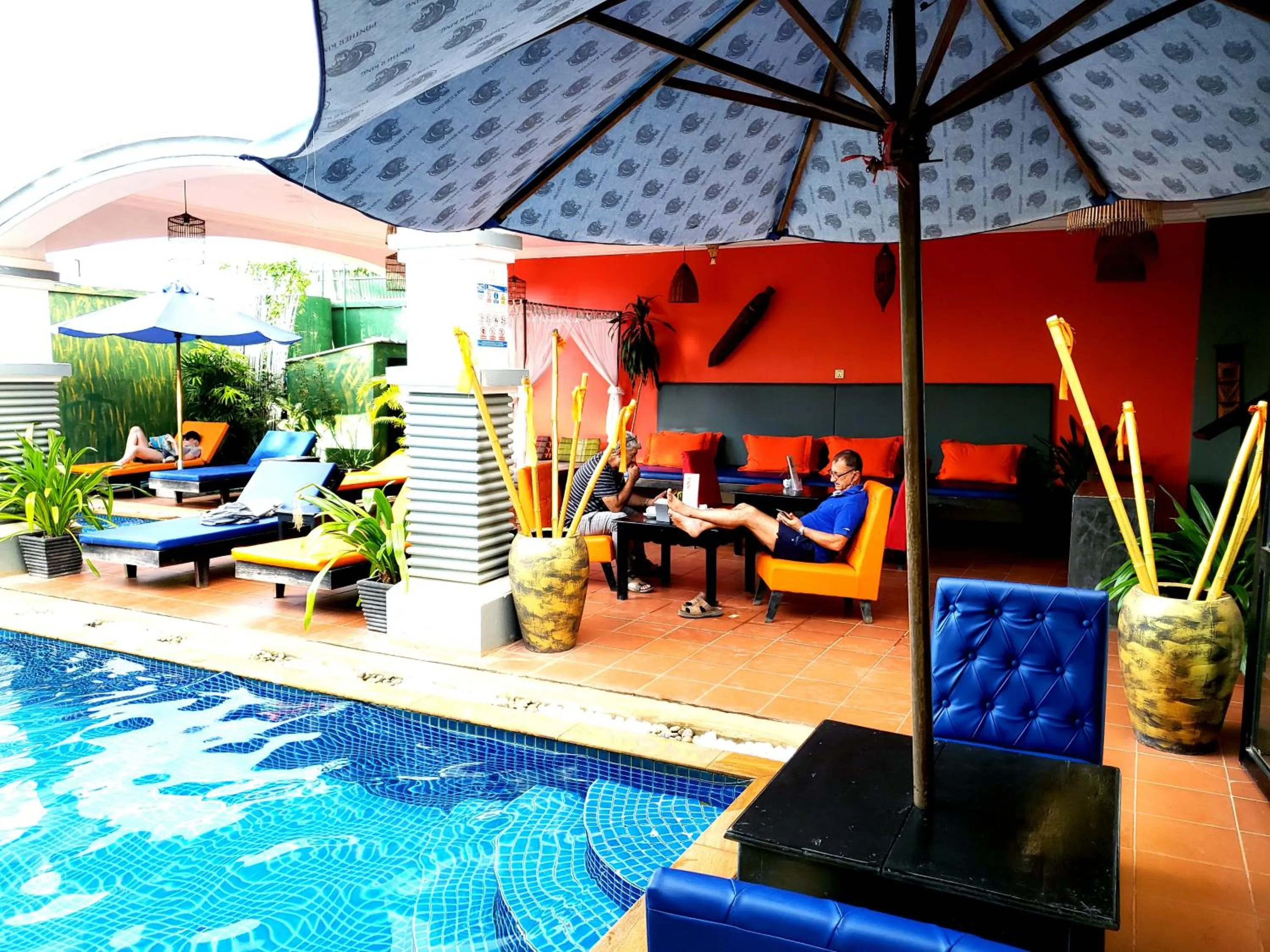 Swimming pool in Parent Heritage Angkor Villa