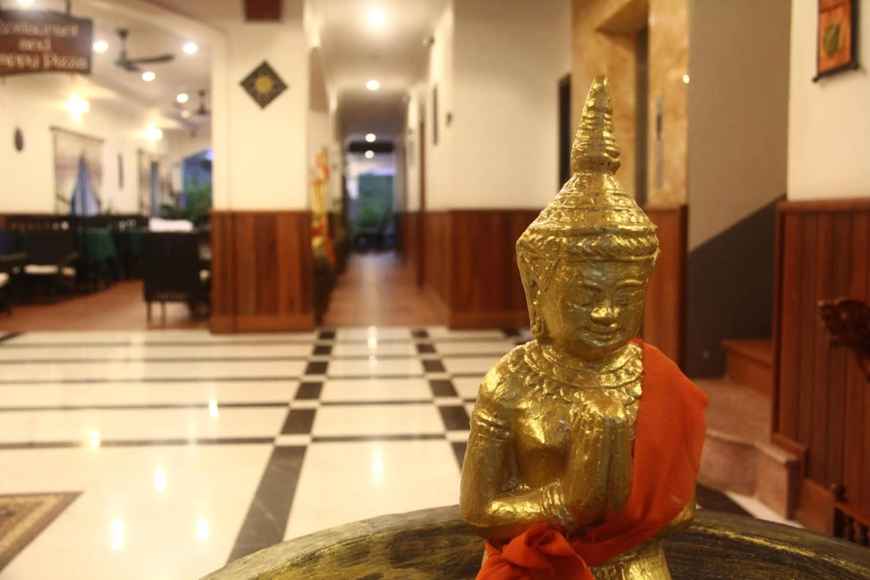 Decorative detail in Parent Heritage Angkor Villa