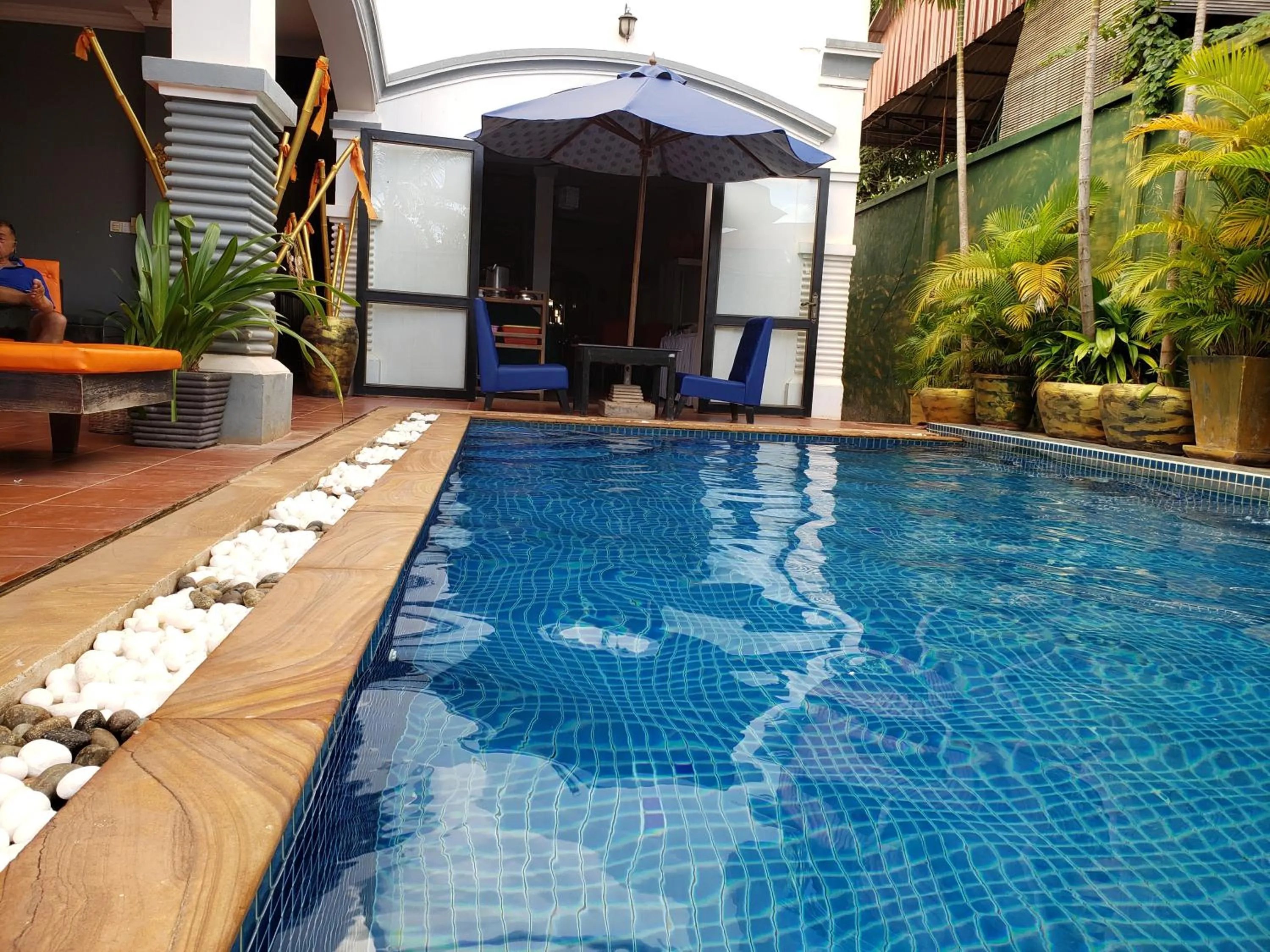 Swimming pool in Parent Heritage Angkor Villa