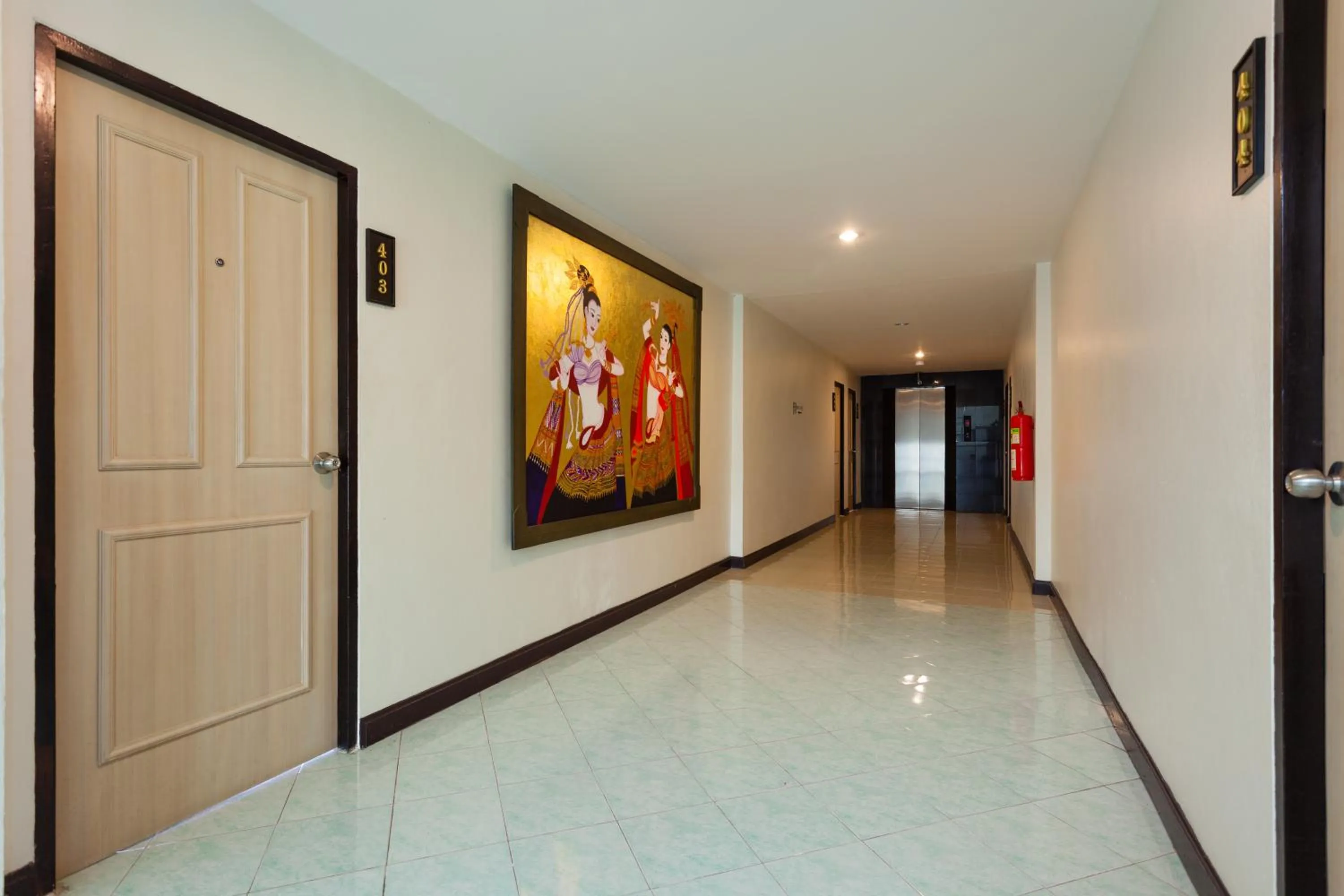 Decorative detail in The Little Moon Residence