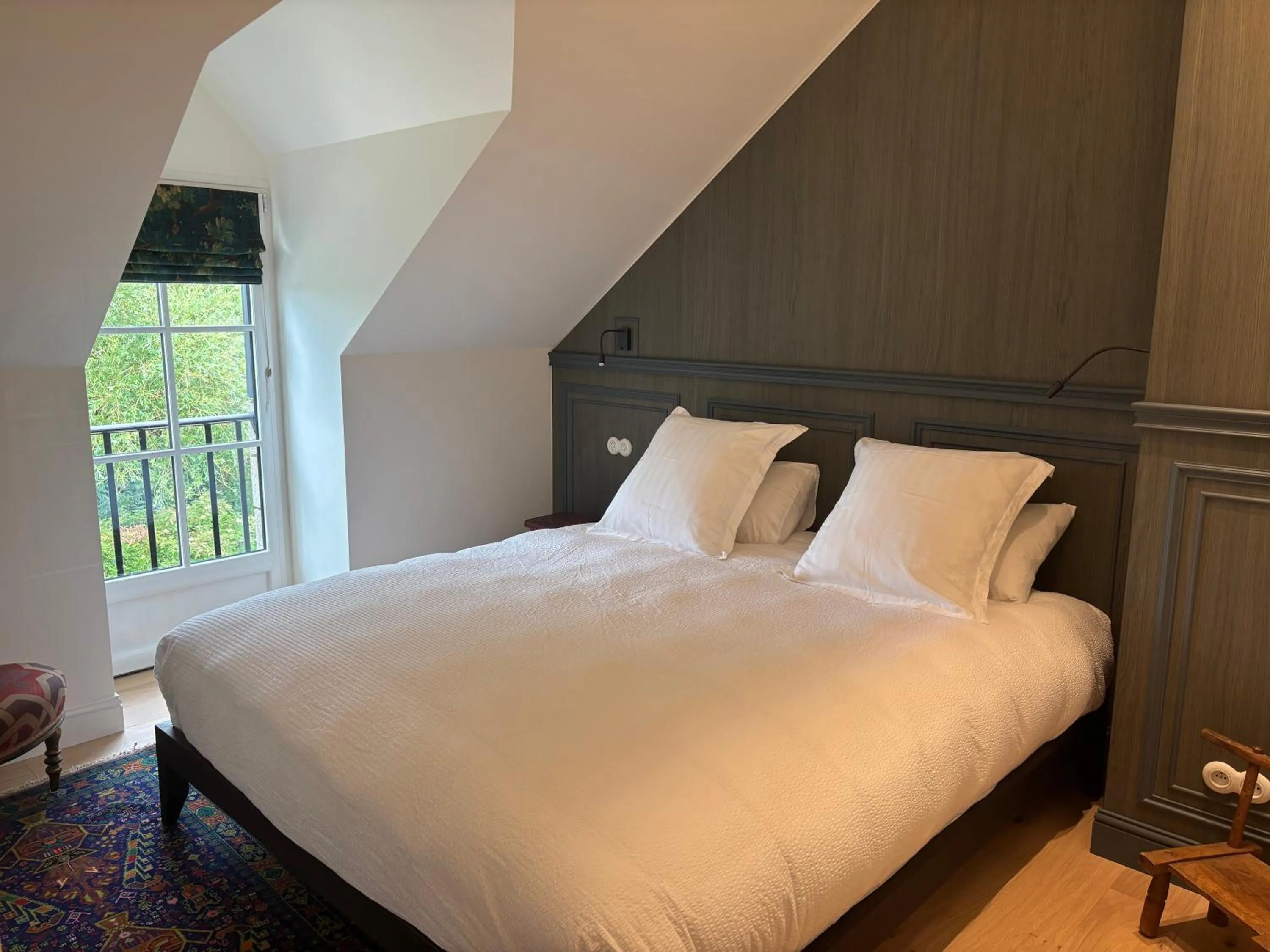 Bedroom, Bed in Manoir Des Douets Fleuris