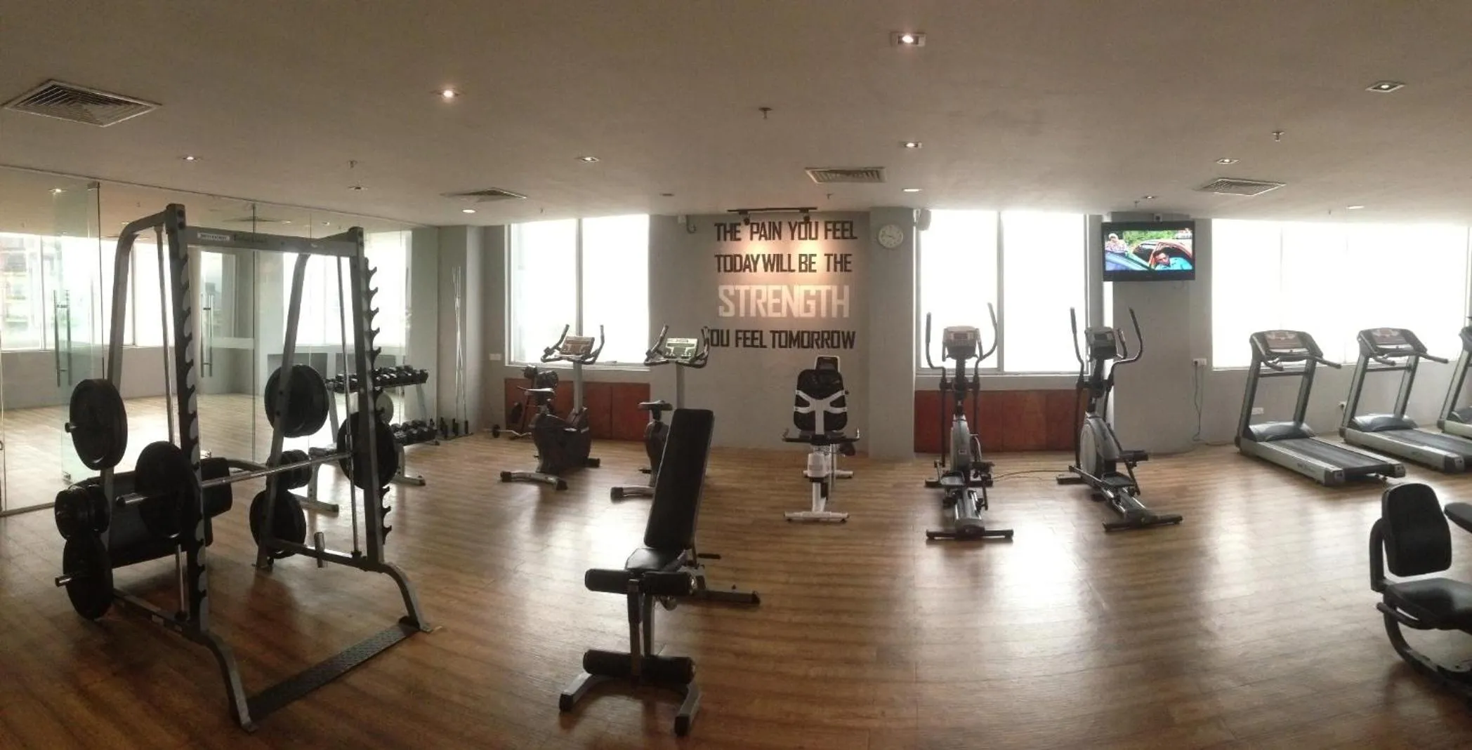 Fitness centre/facilities in Tower Regency Hotel & Apartments