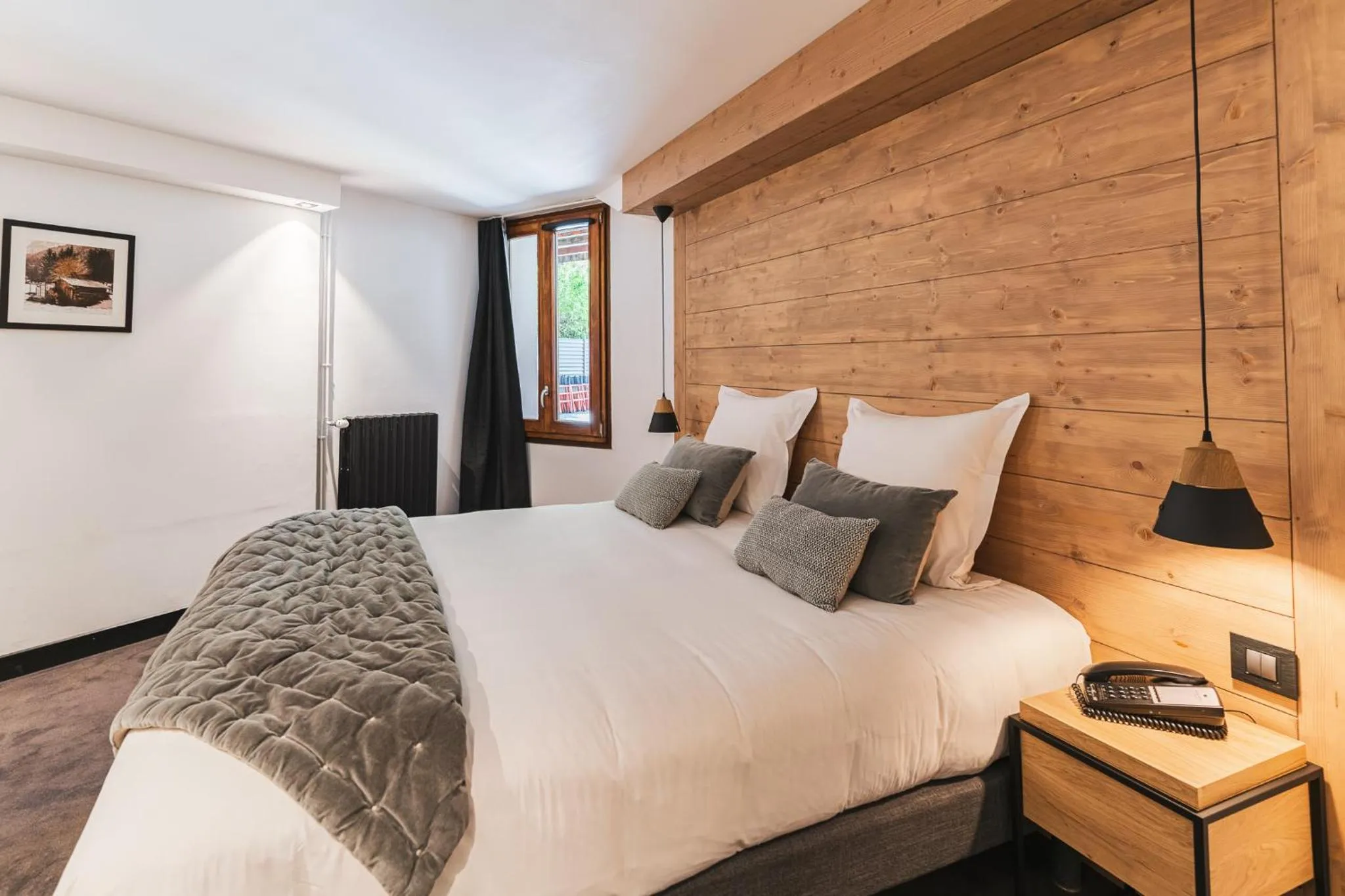 Bed in Grand Hôtel & Spa NUXE Serre Chevalier