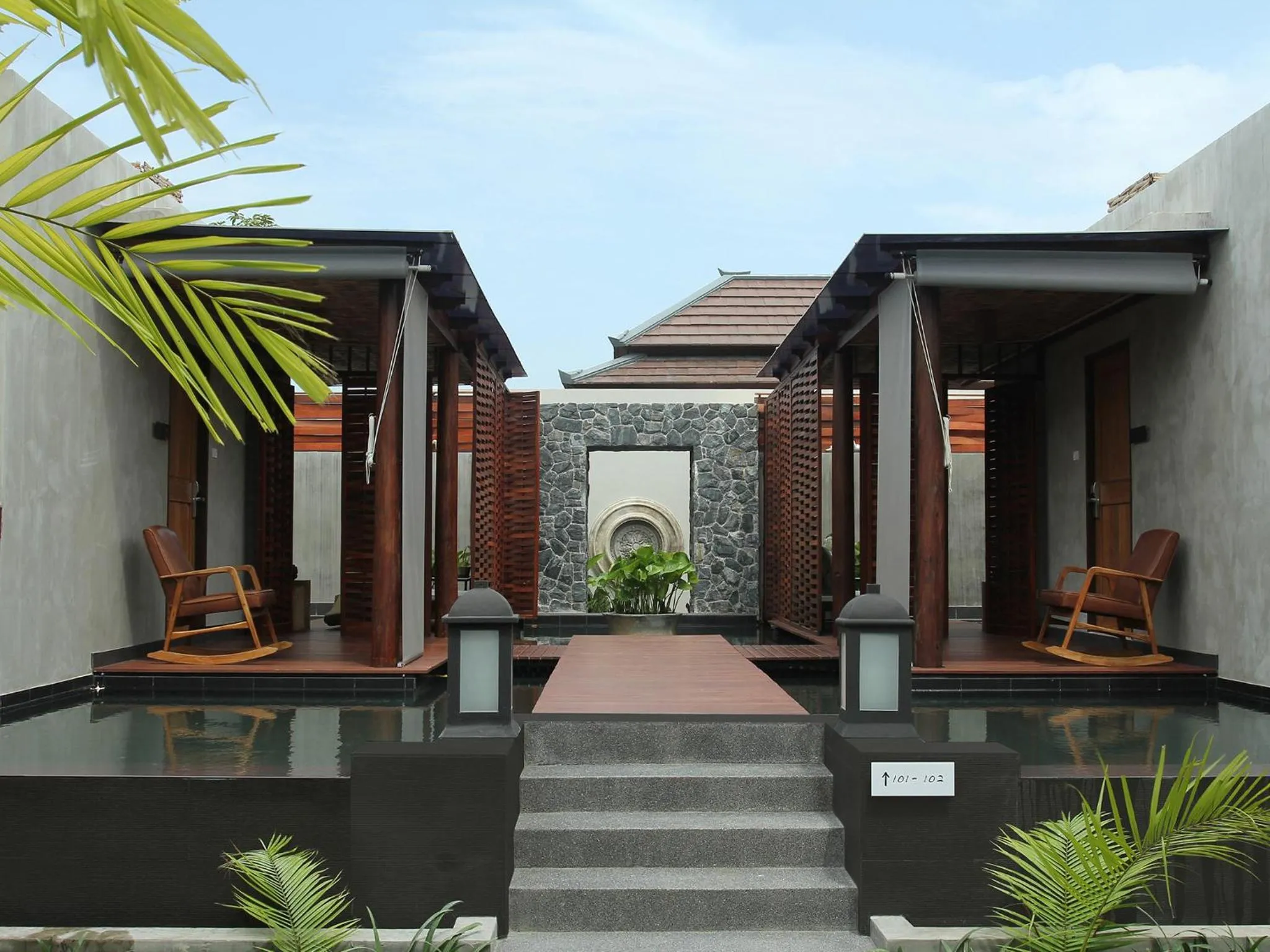 Facade/entrance in Villa Villa Pattaya