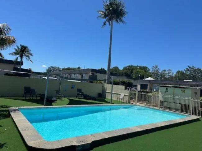 Swimming pool in City Centre Motel Kempsey