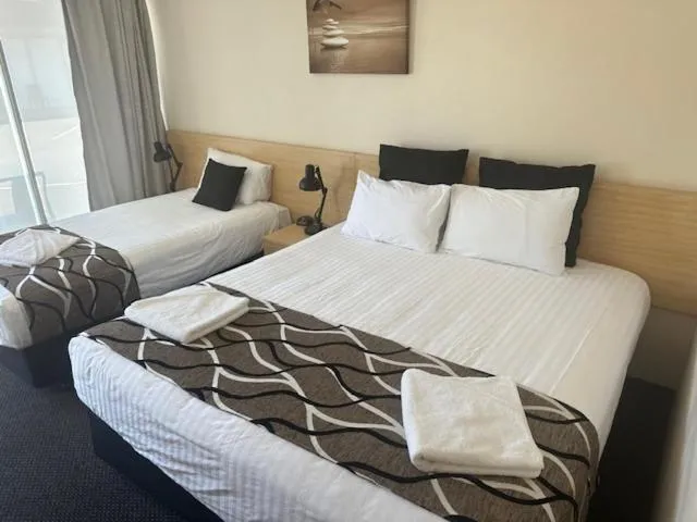 Bedroom, Bed in City Centre Motel Kempsey