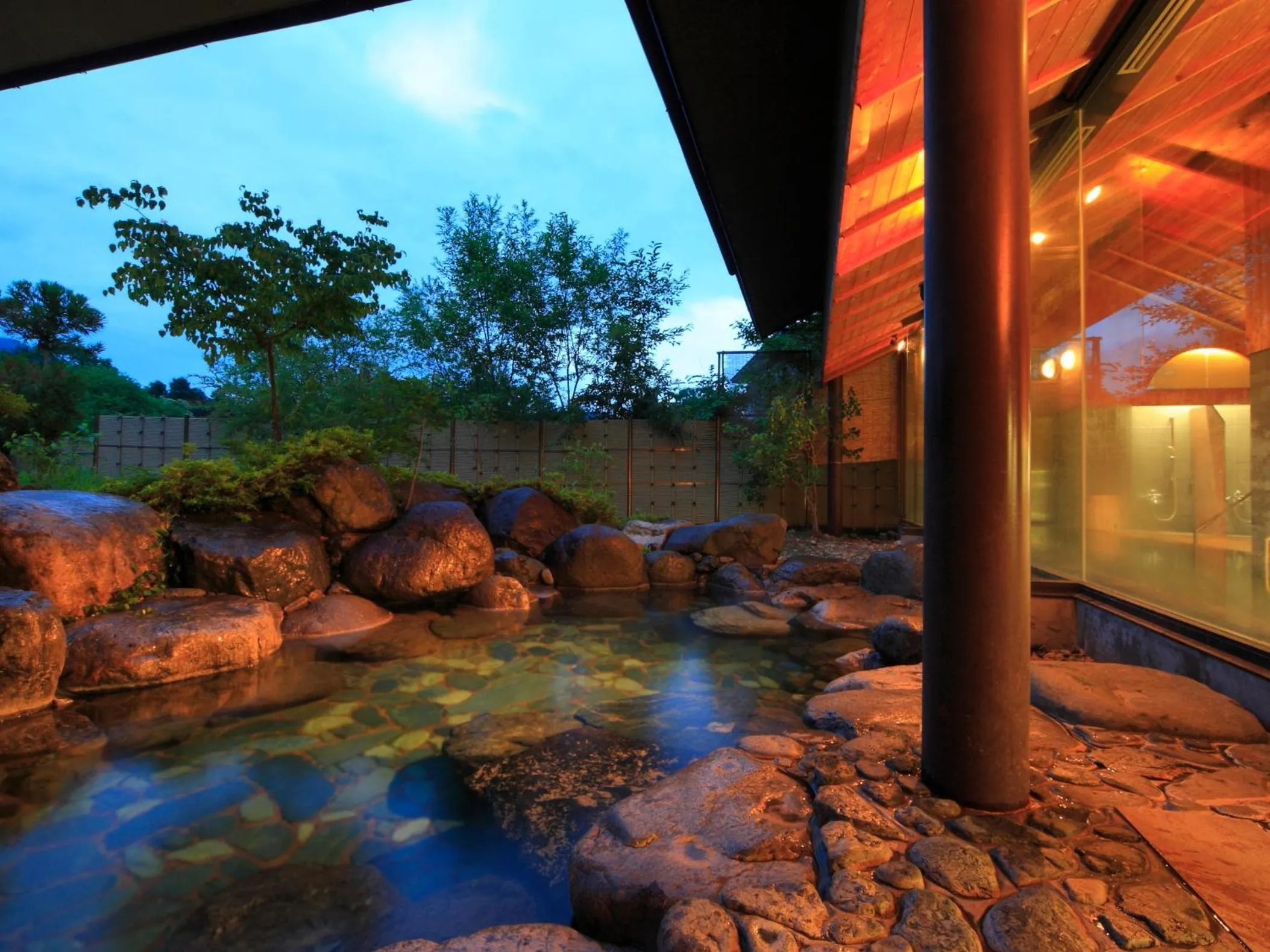 Hot Spring Bath in Kurobe View Hotel