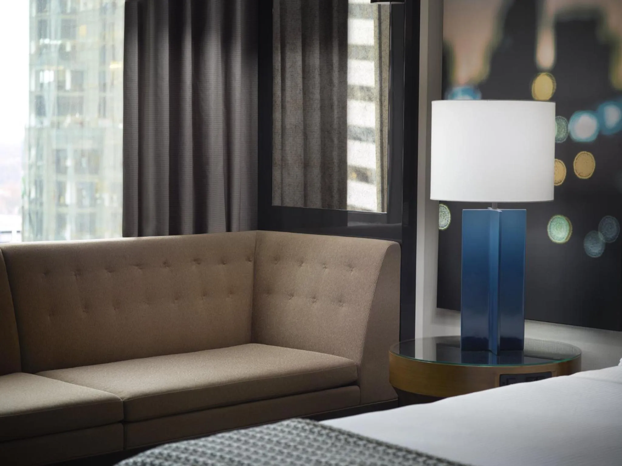 Photo of the whole room, Bed in Omni Charlotte Hotel