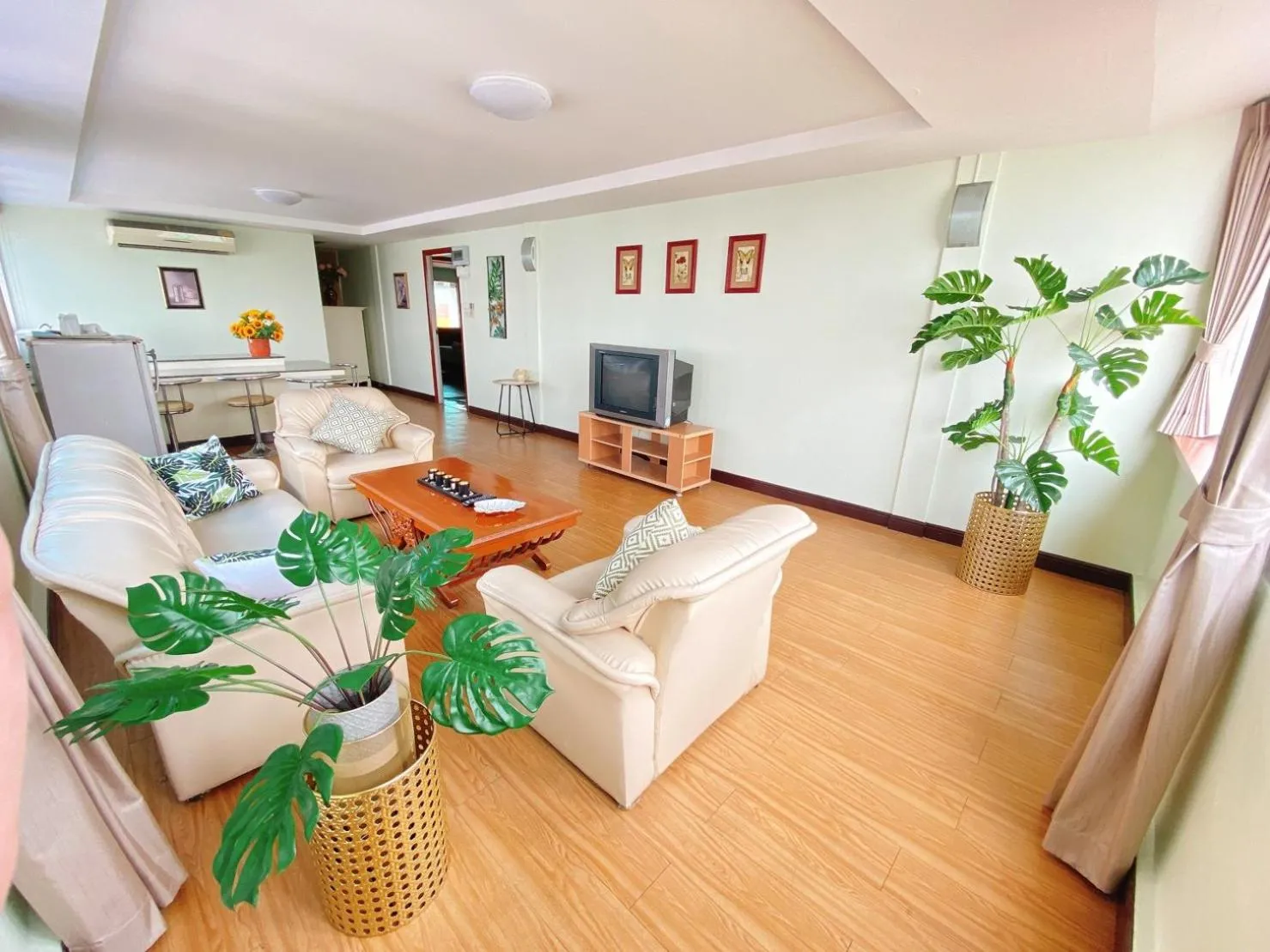 Living room in Navanakorn Golden View