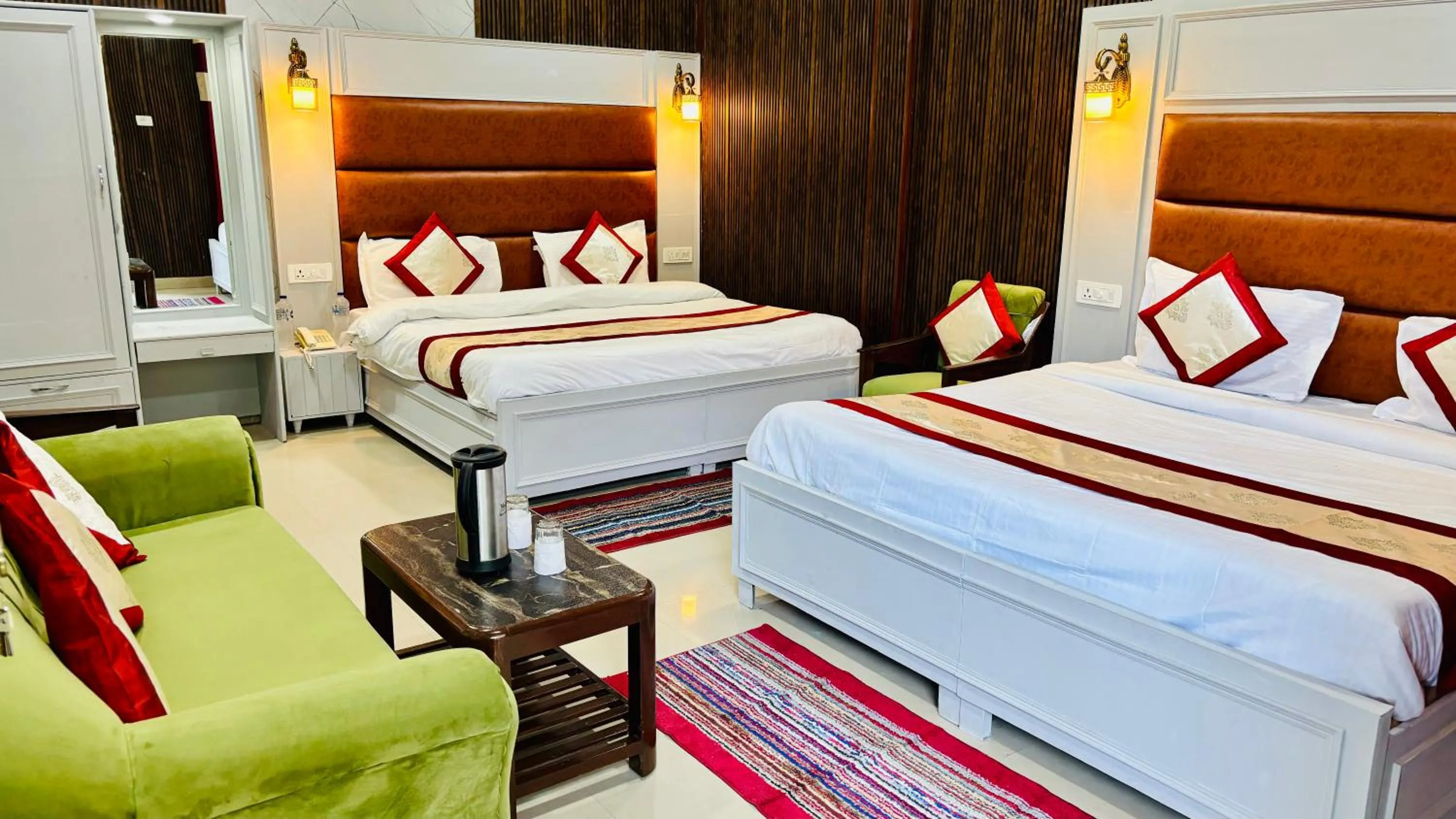 Bed in Hotel Amar
