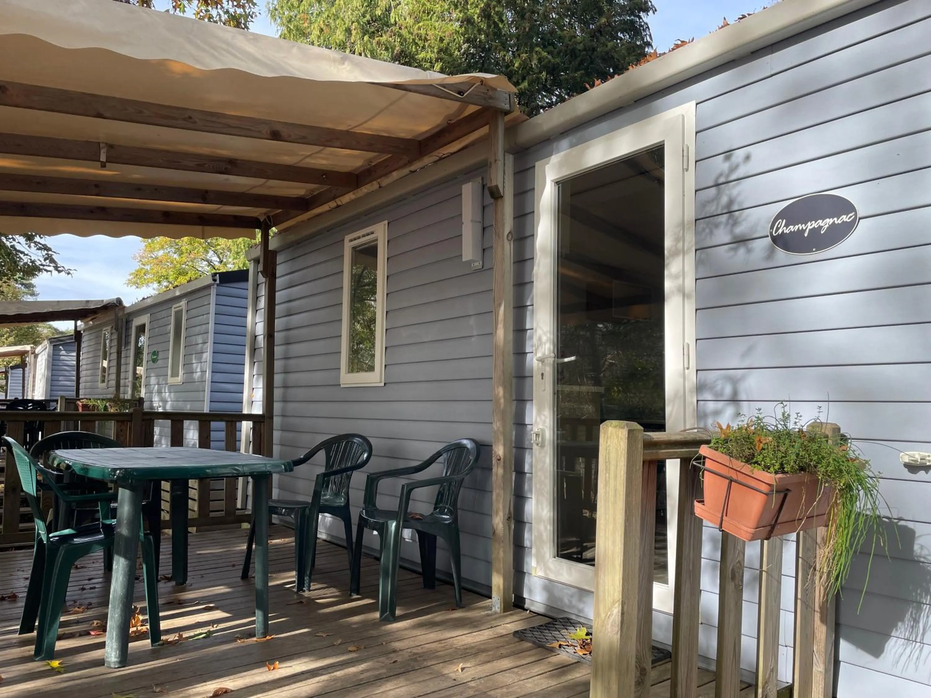 Patio in Camping du Lac