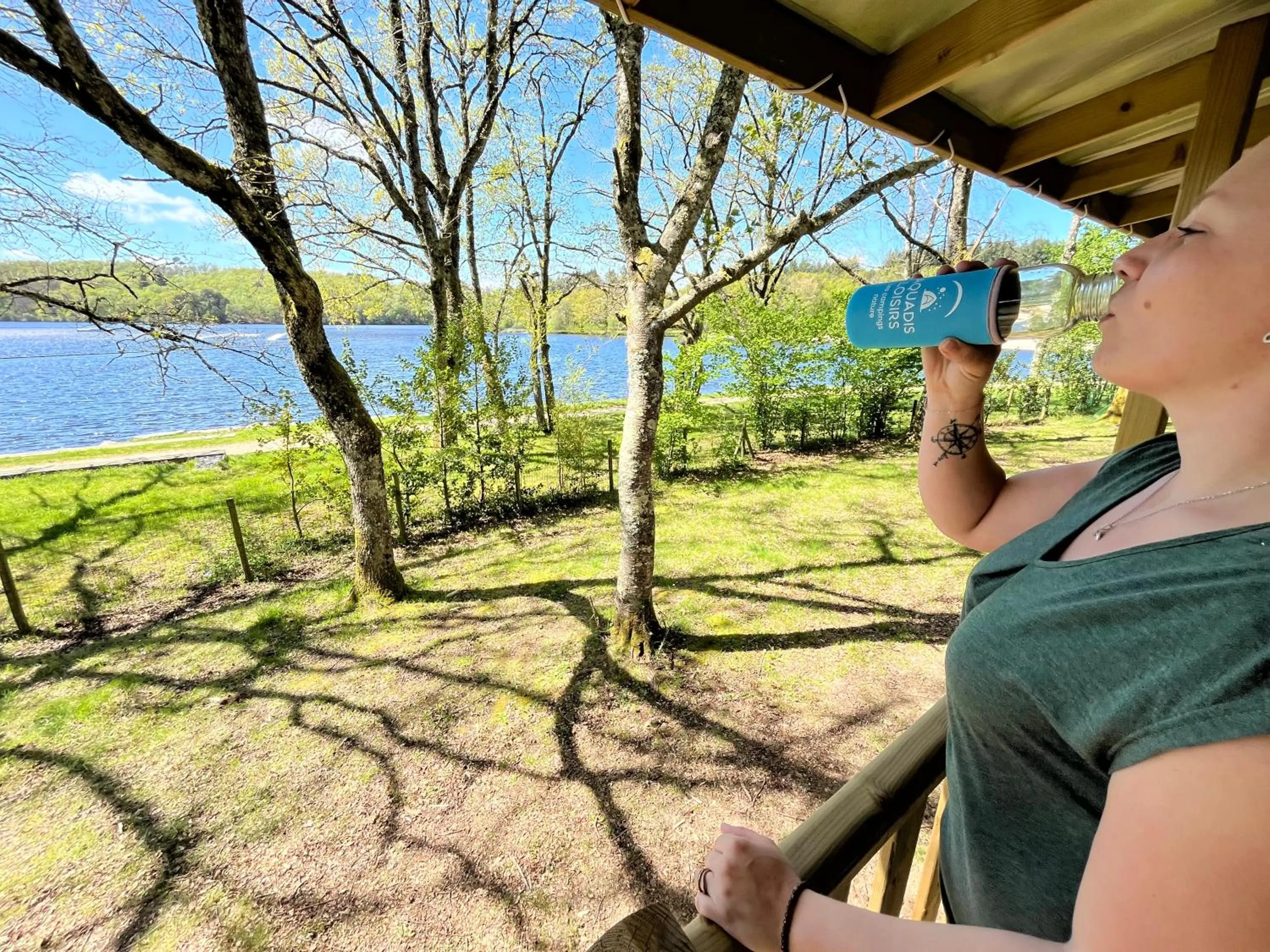 View (from property/room) in Camping du Lac de Saint-Pardoux