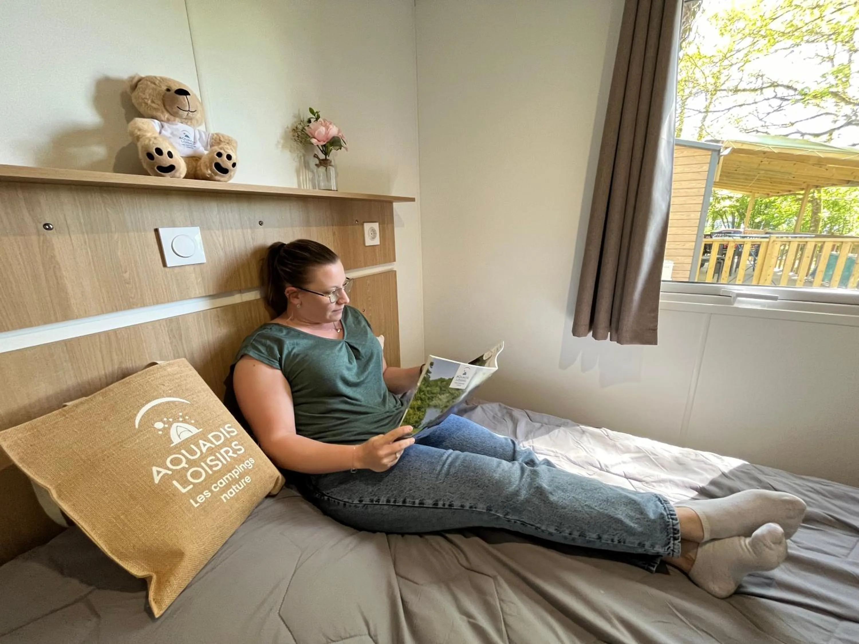 Bedroom in Camping du Lac de Saint-Pardoux
