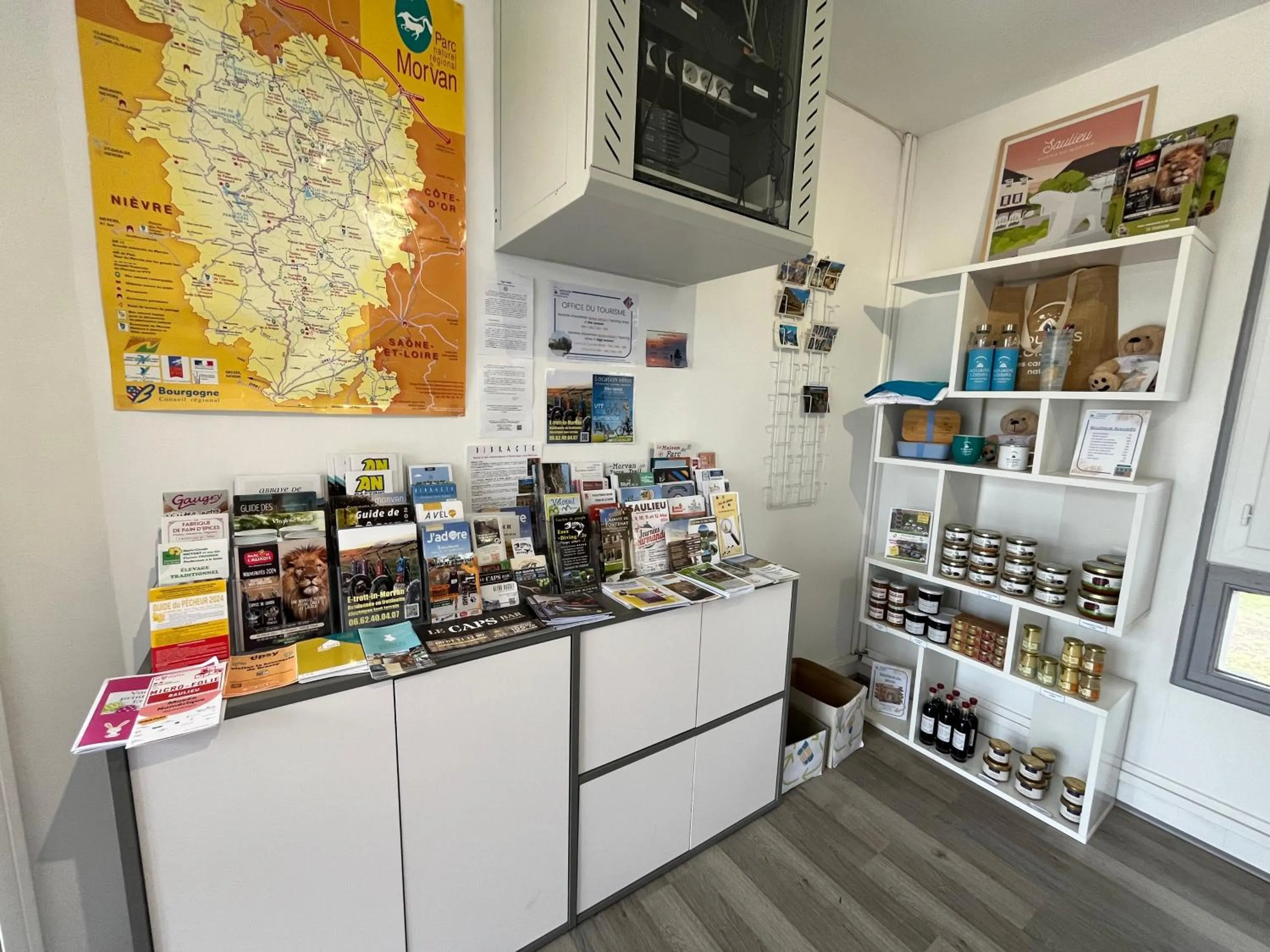 Lobby or reception in Camping de Saulieu