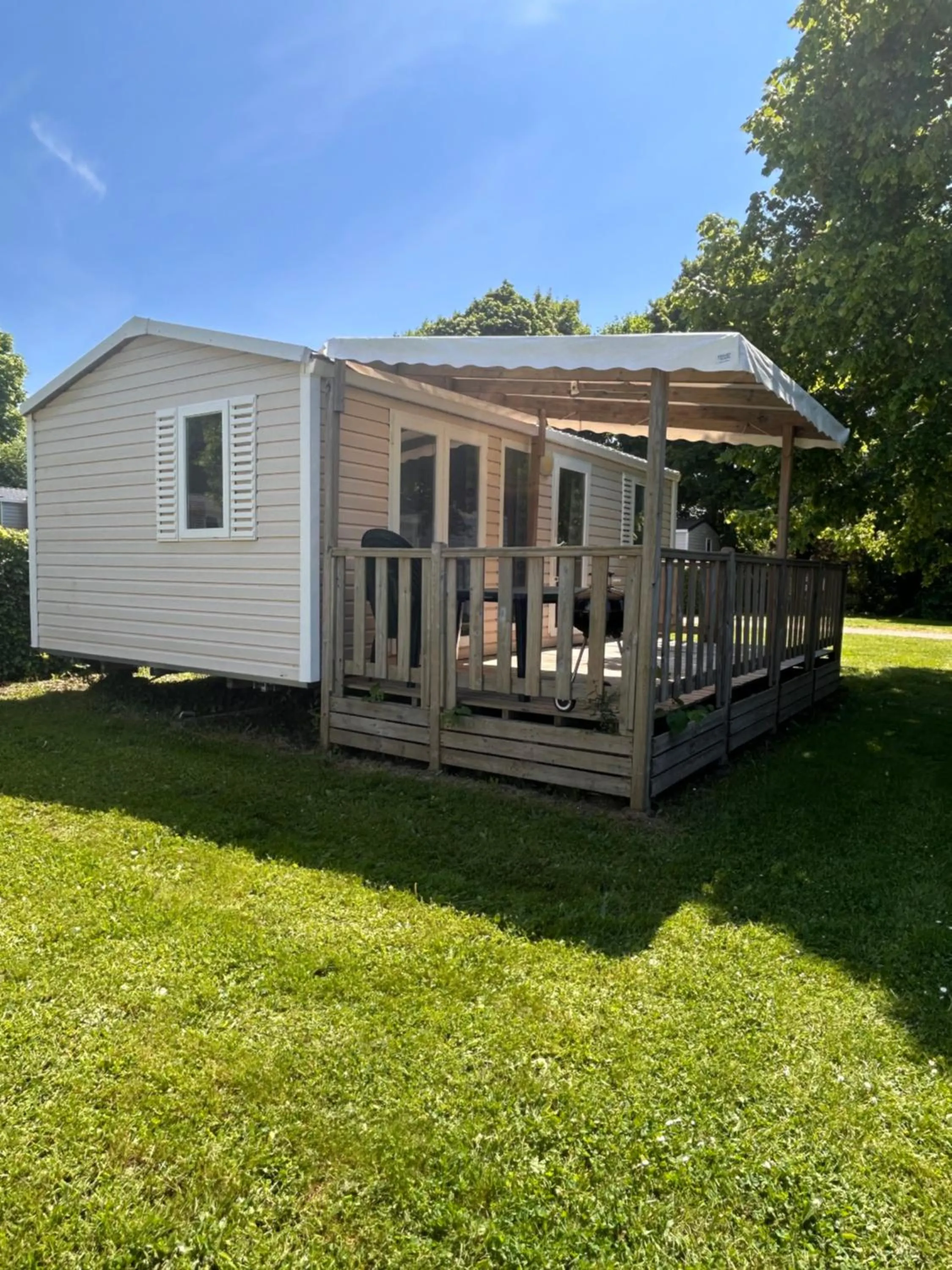 View (from property/room) in Camping de Saulieu