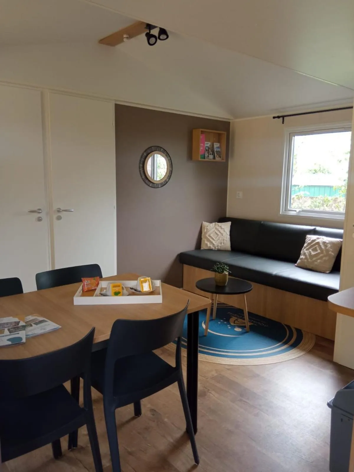 Living room in Camping de Saulieu