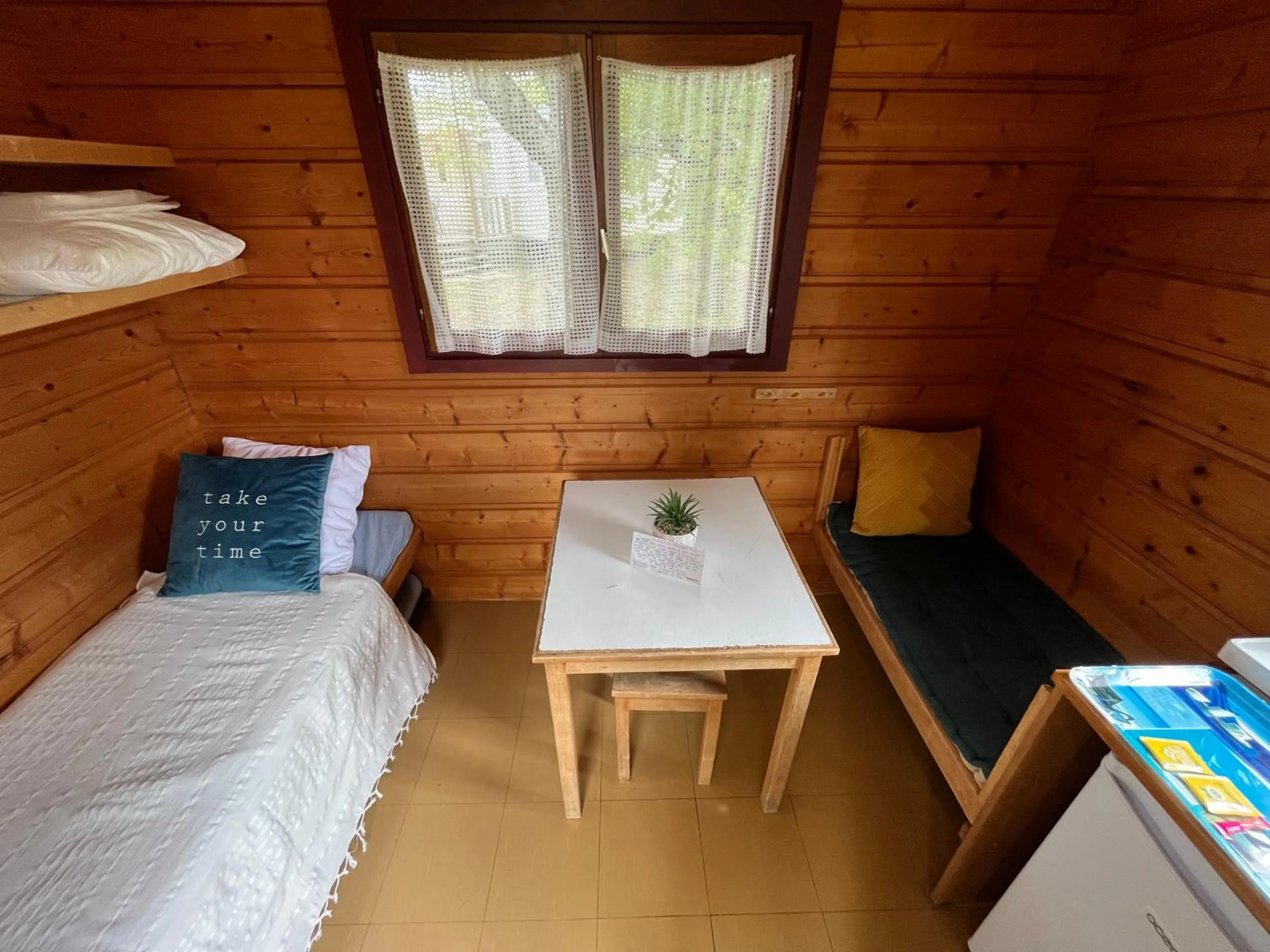 Living room in Camping de Saulieu