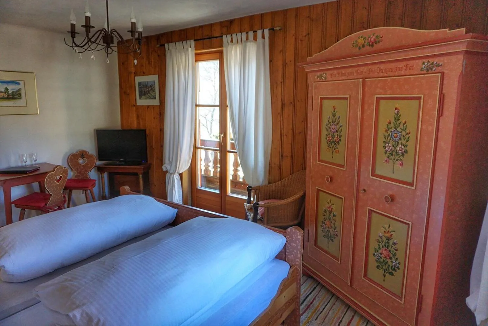 Photo of the whole room, Bed in Hotel Schlosswirt