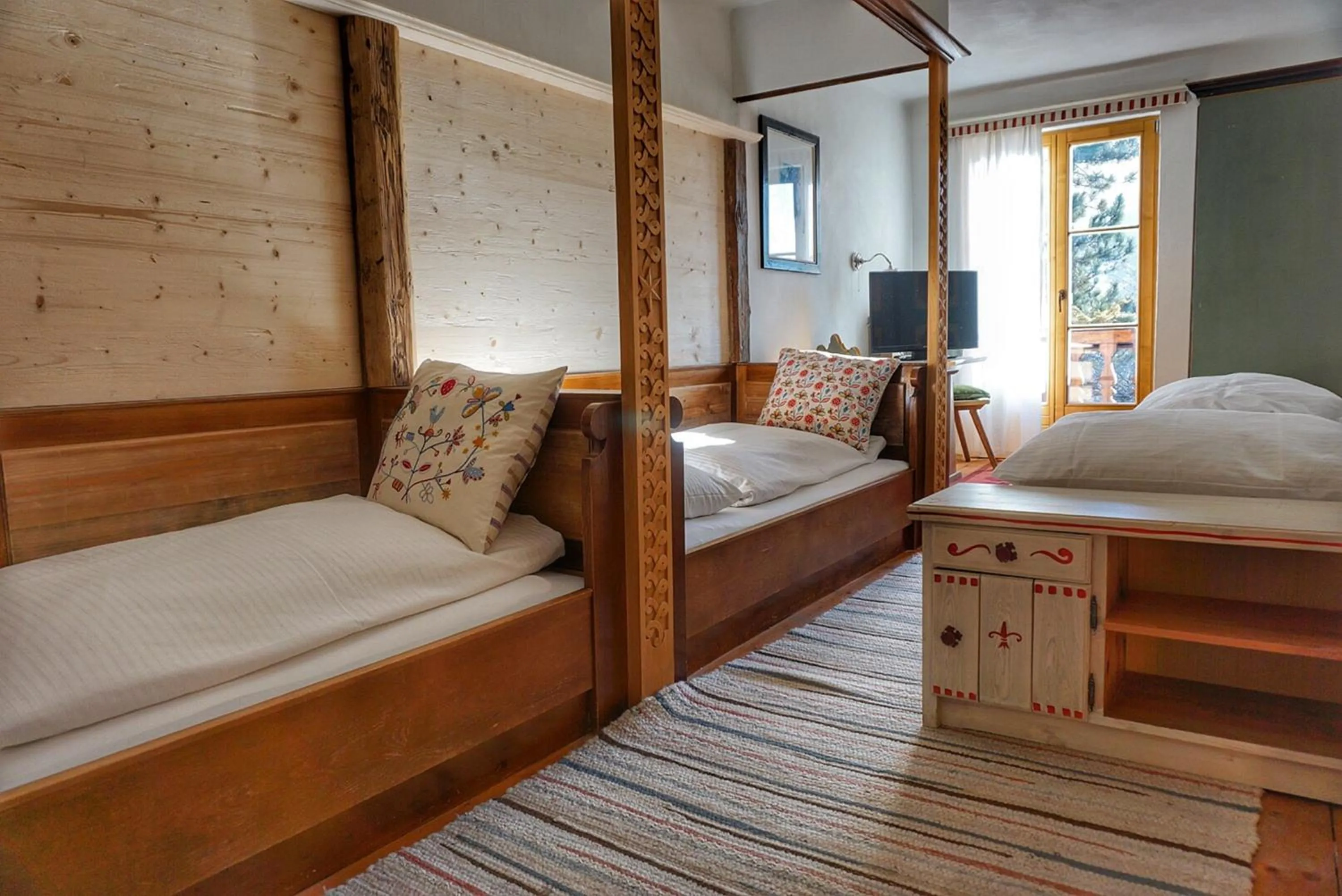 Photo of the whole room, Bed in Hotel Schlosswirt