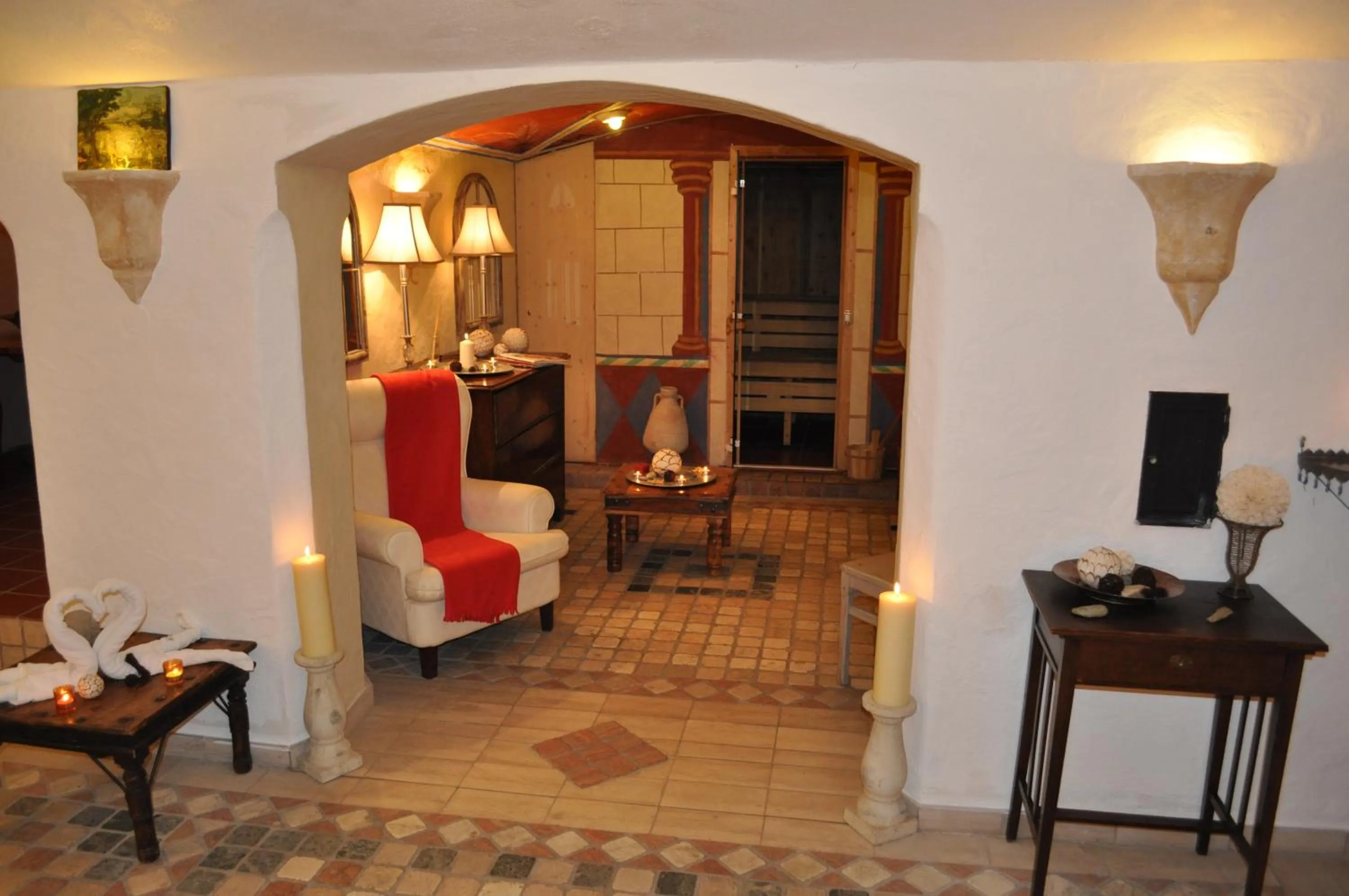 Sauna in Hotel Schlosswirt