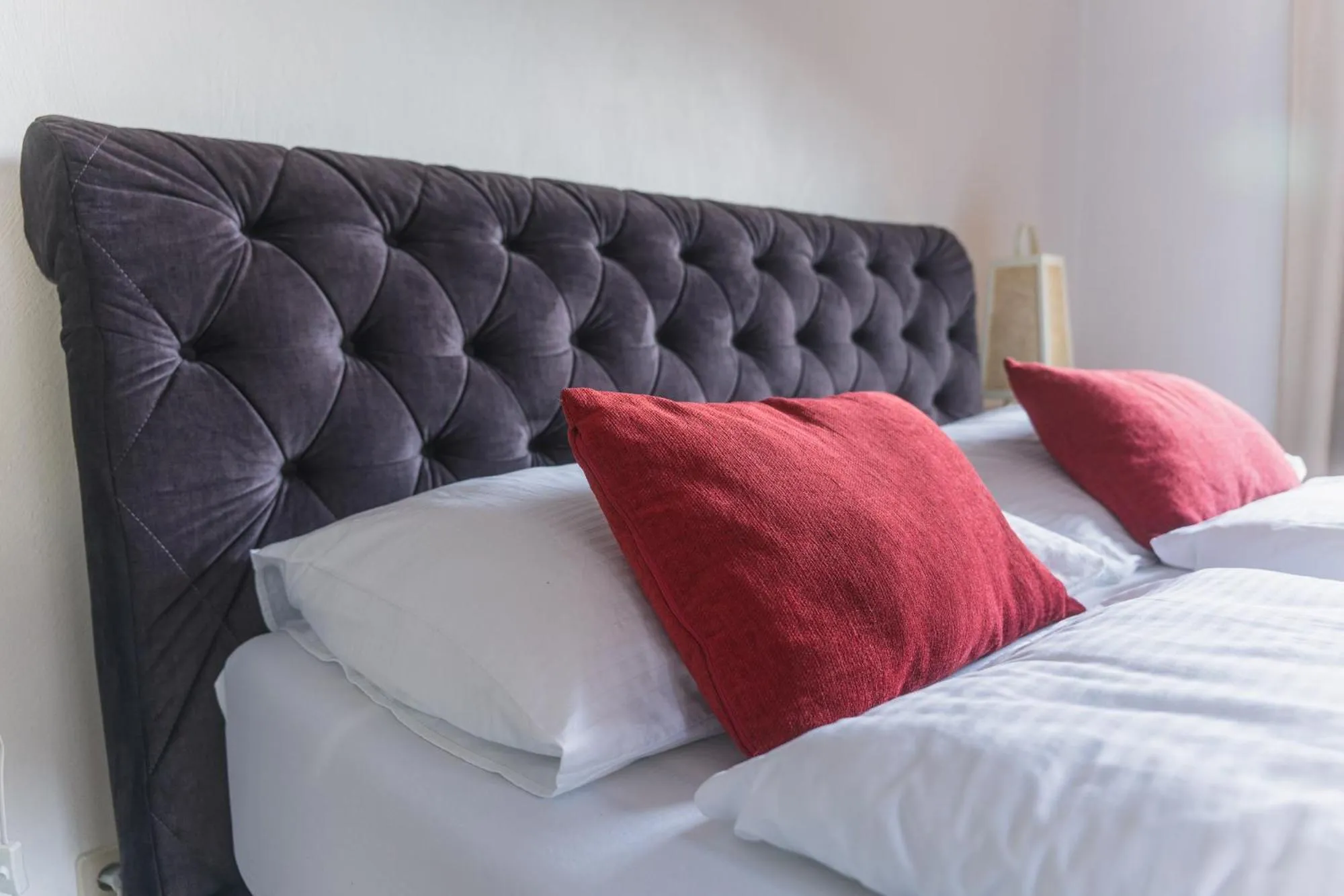 Bed in Hotel Schlosswirt