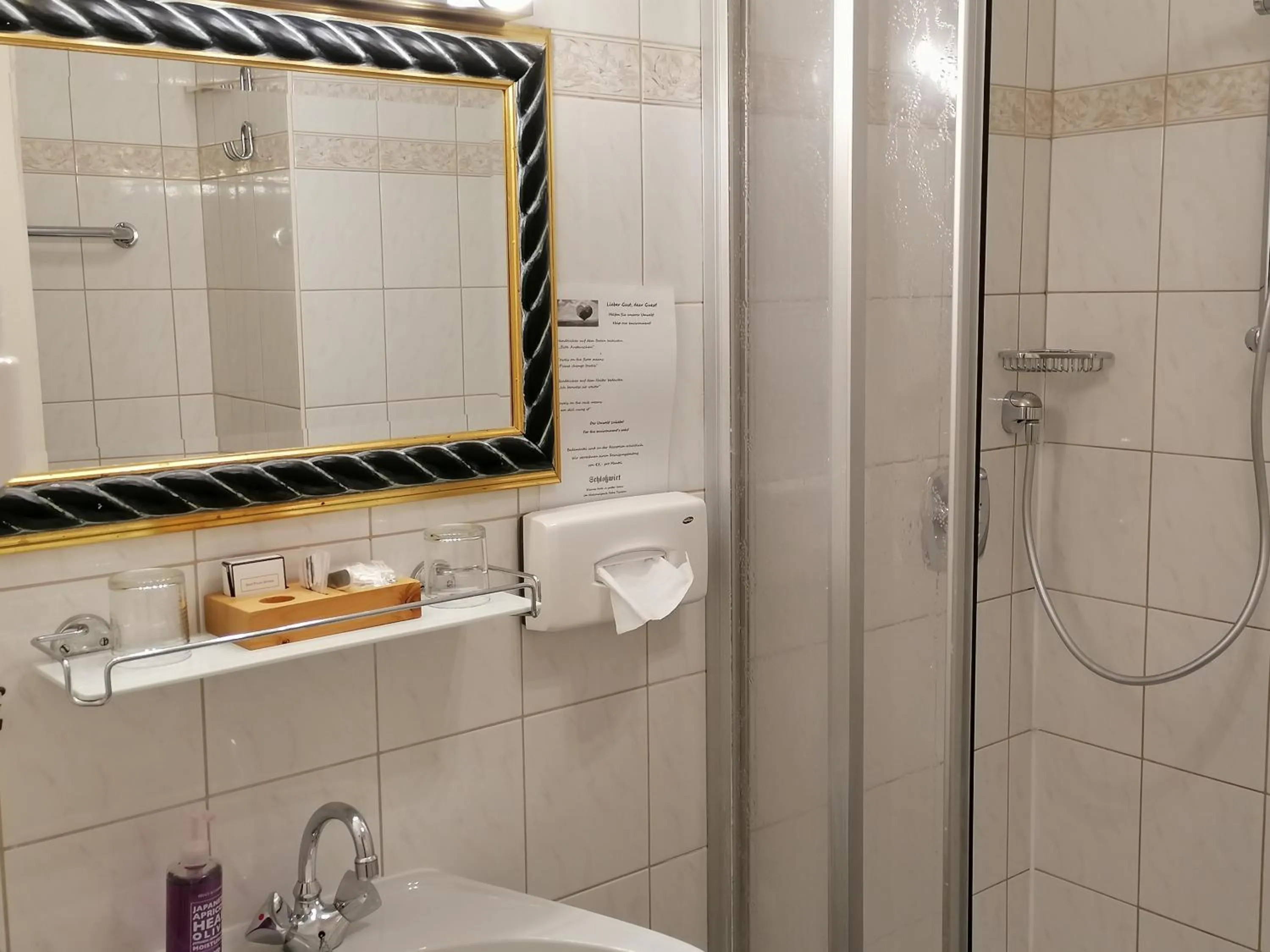 Bathroom in Hotel Schlosswirt